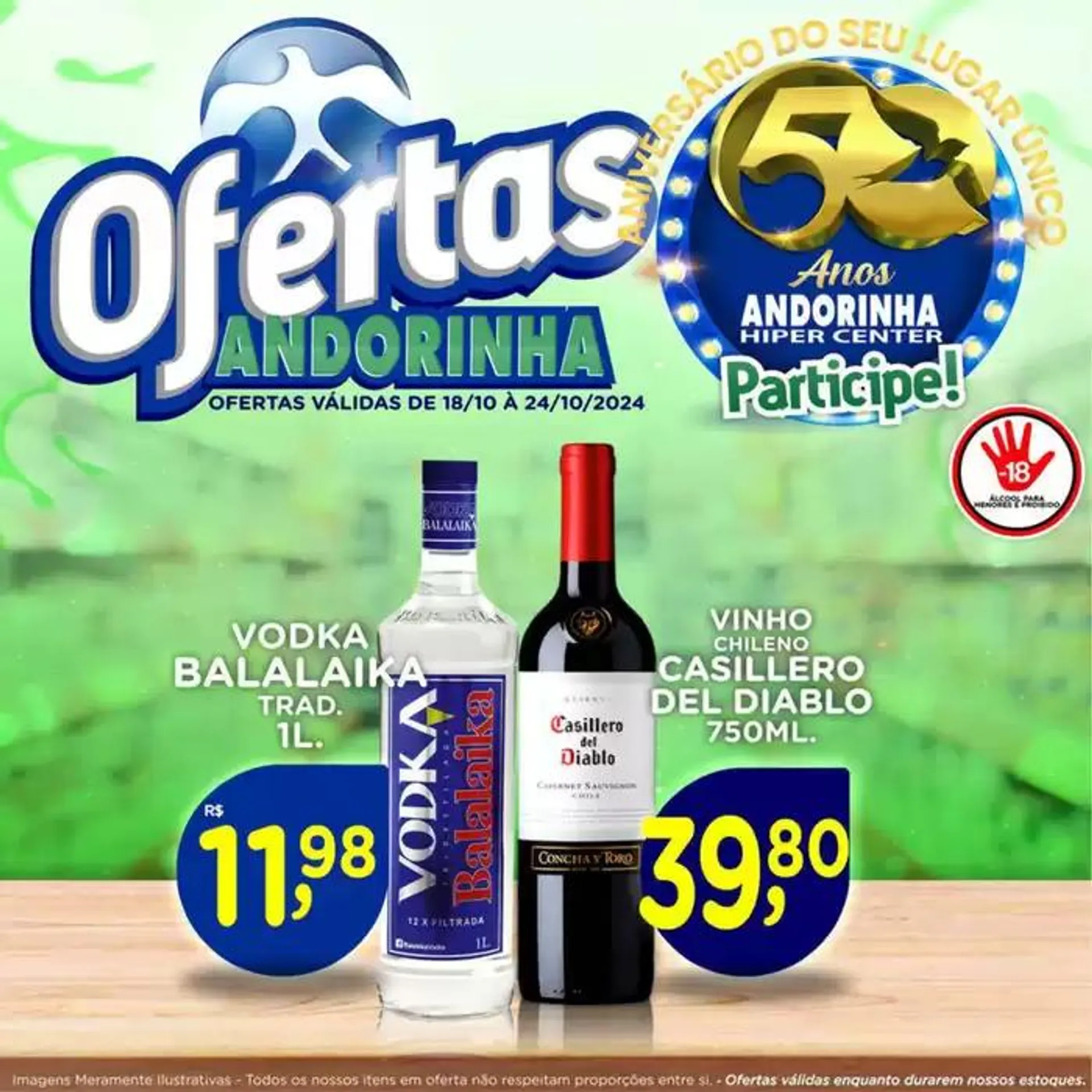 Encarte de Andorinha Hipermercado OFERTAS 18 de outubro até 24 de outubro 2024 - Pagina 11