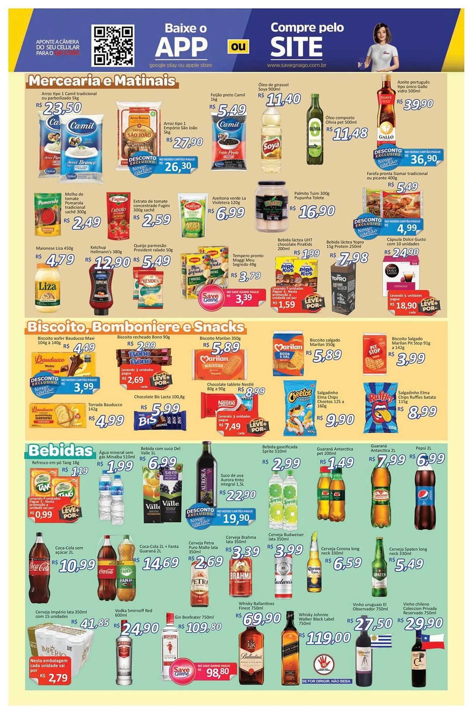 Encarte de Catálogo Supermercados Savegnago 8 de maio até 10 de maio 2025 - Pagina 3