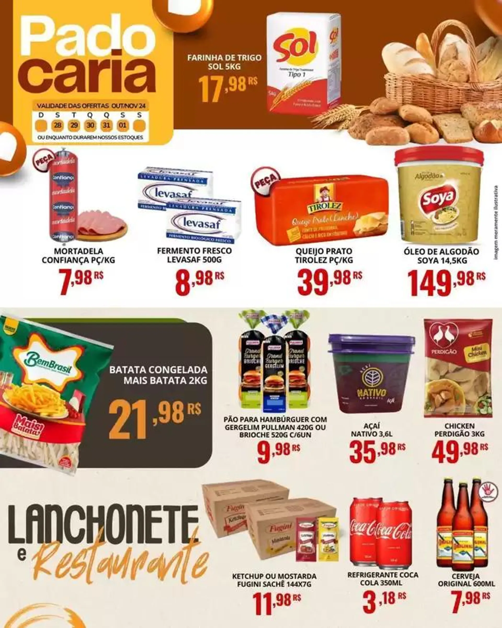 Encarte de Melhor Ofertas Mercadão Atacadista 31 de outubro até 3 de novembro 2024 - Pagina 4