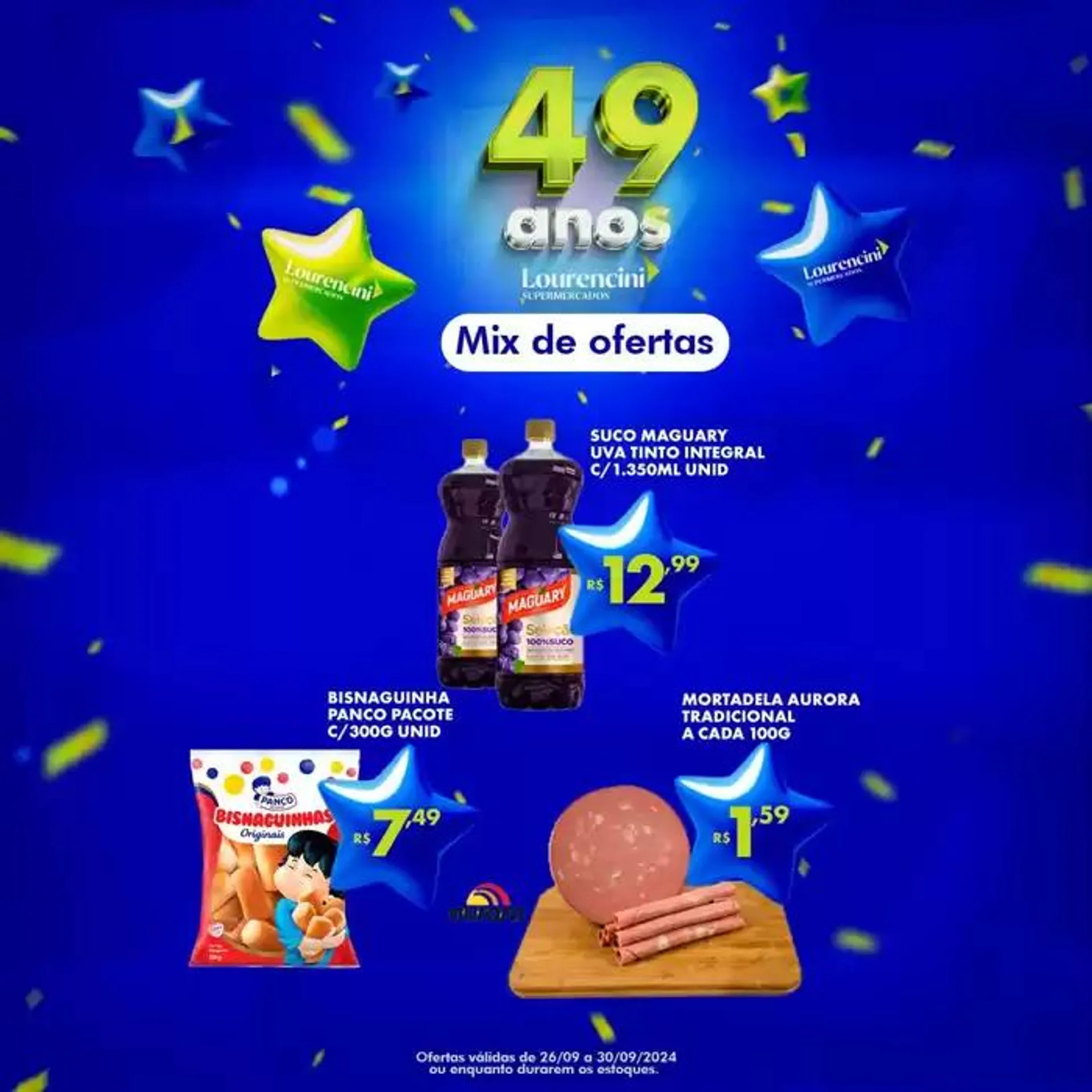 49 Anos Lourencini Supermercados - 1