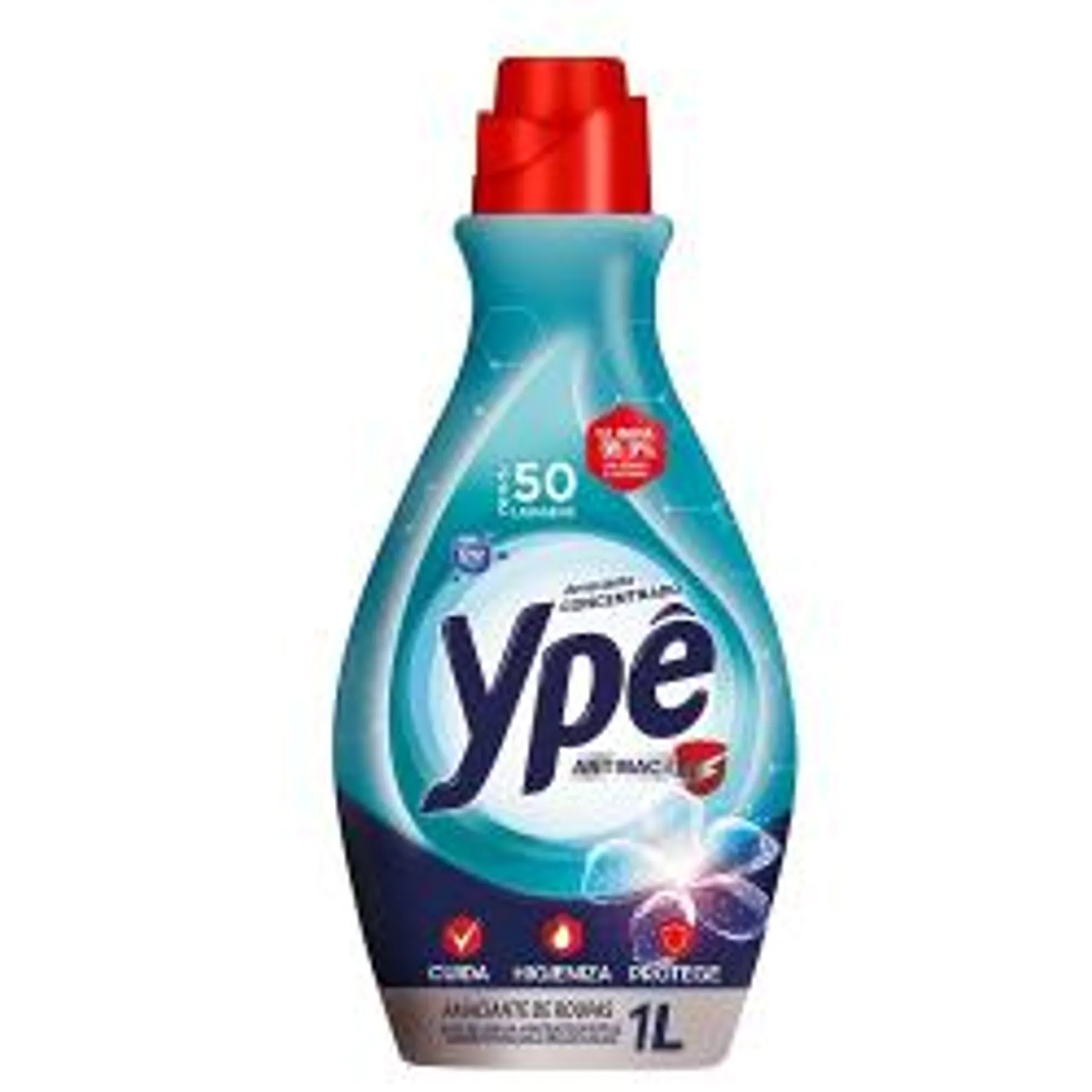 Amaciante Roupa Ype Concentrado 1000ml Antibacteriano