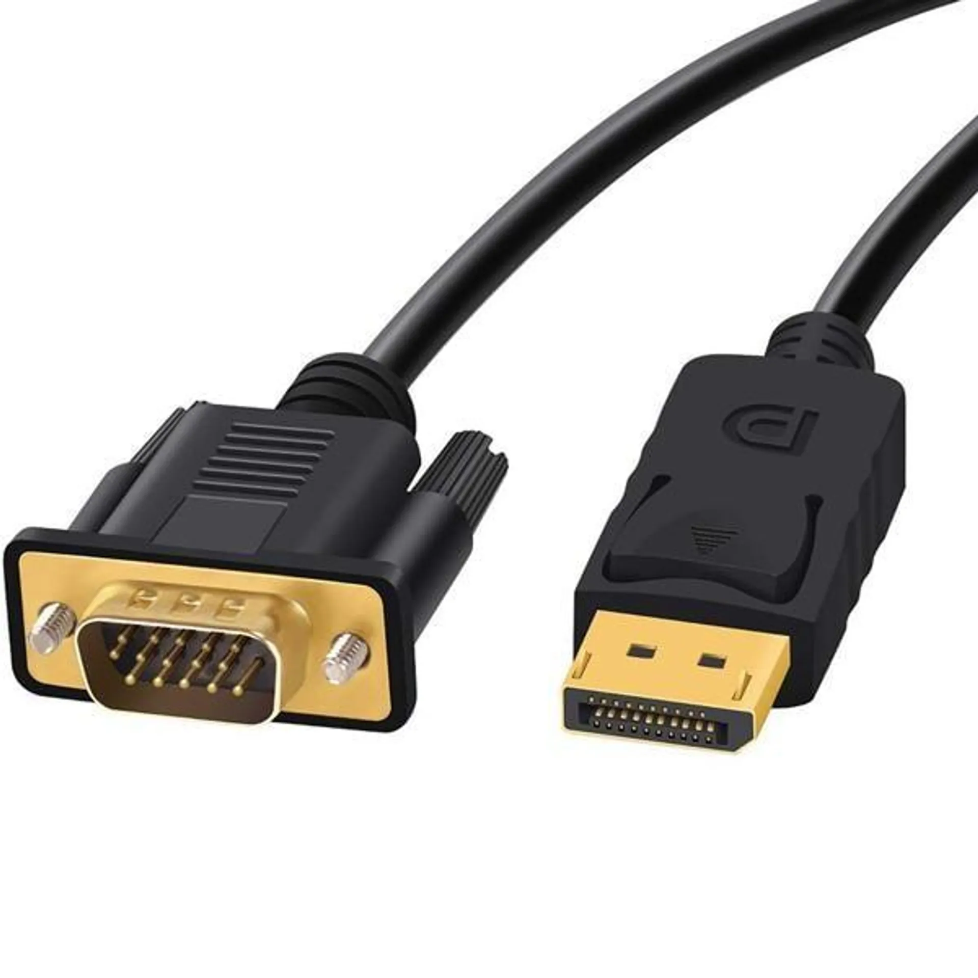 Adaptador Displayport x VGA, 1,80m, 7729, Md9 - BT 1 UN