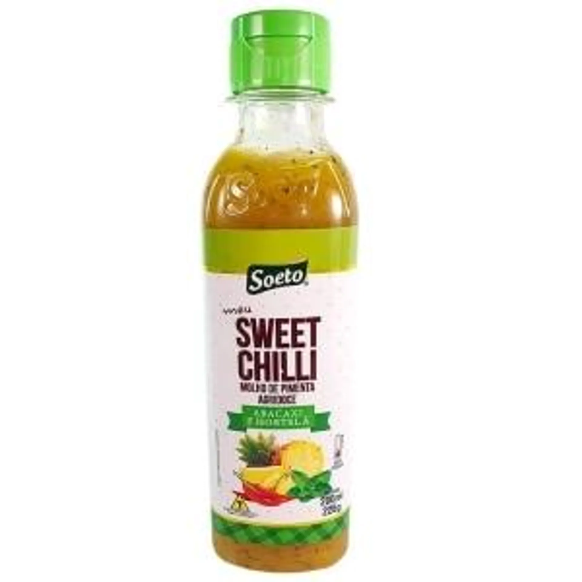 Molho de Pimenta Soeto Sweet Chilli Abacaxi com Hortelã 200ml