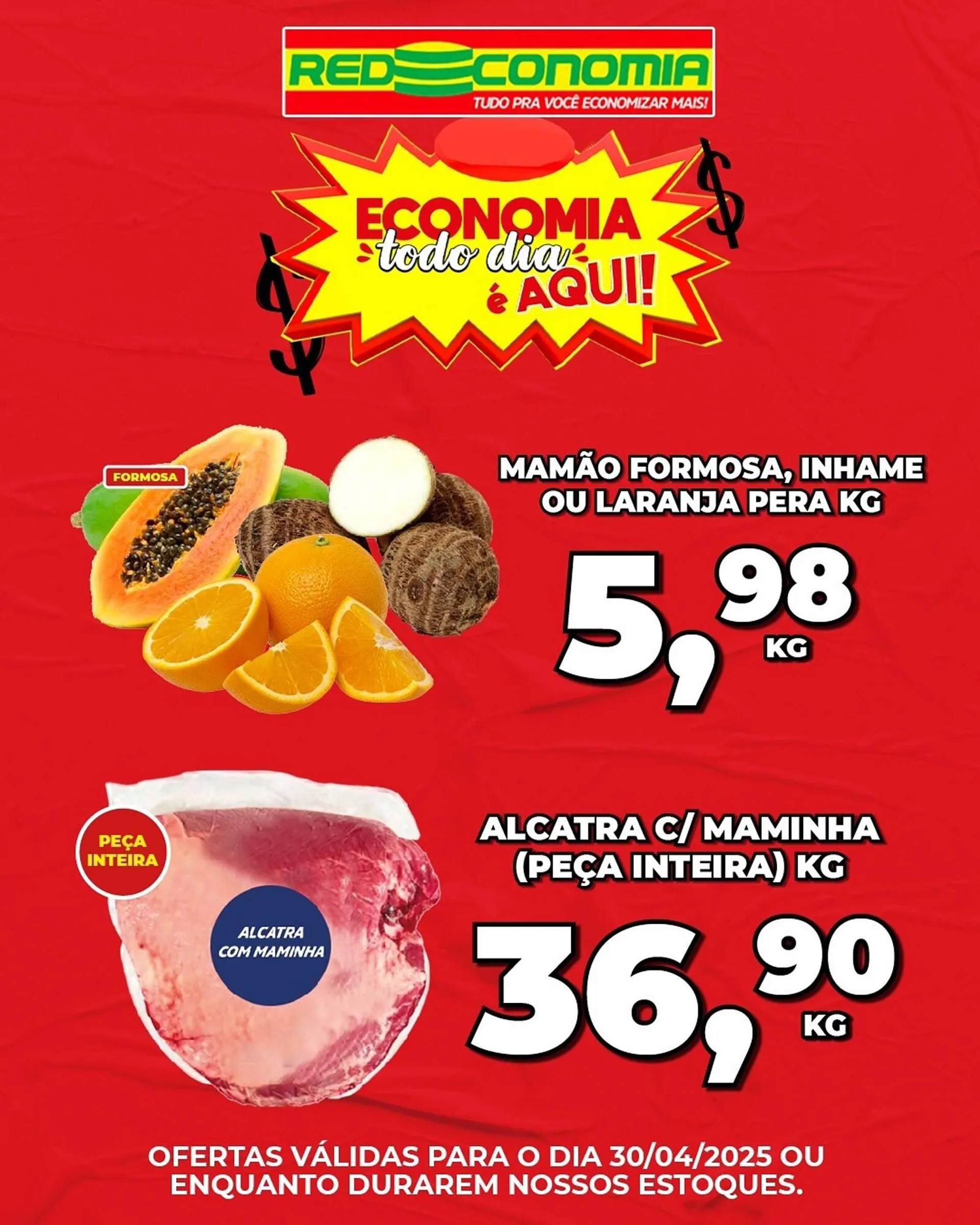 Encarte de Catálogo Rede Economia 29 de abril até 30 de abril 2025 - Pagina 2