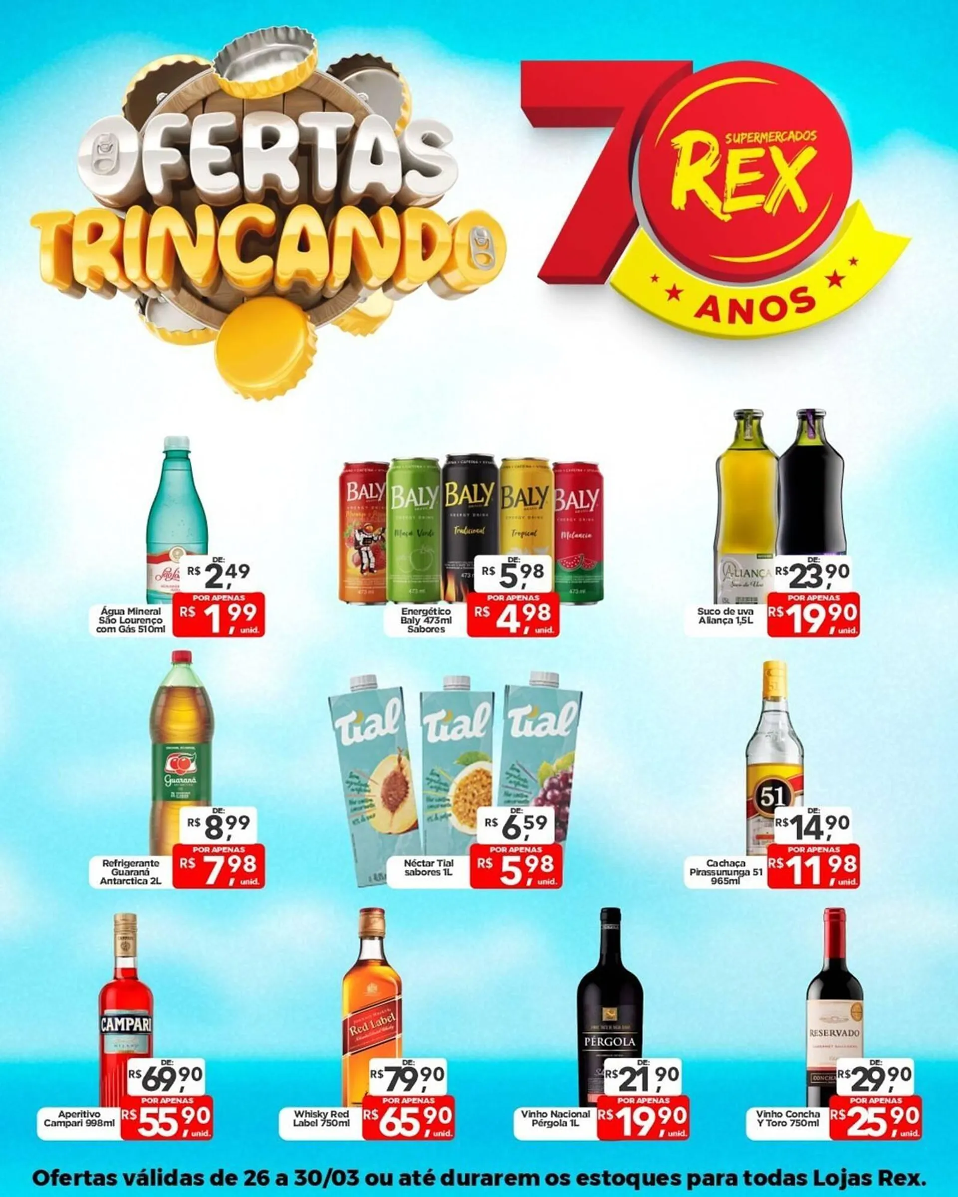 Encarte de Catálogo Supermercados Rex 27 de março até 2 de abril 2025 - Pagina 5
