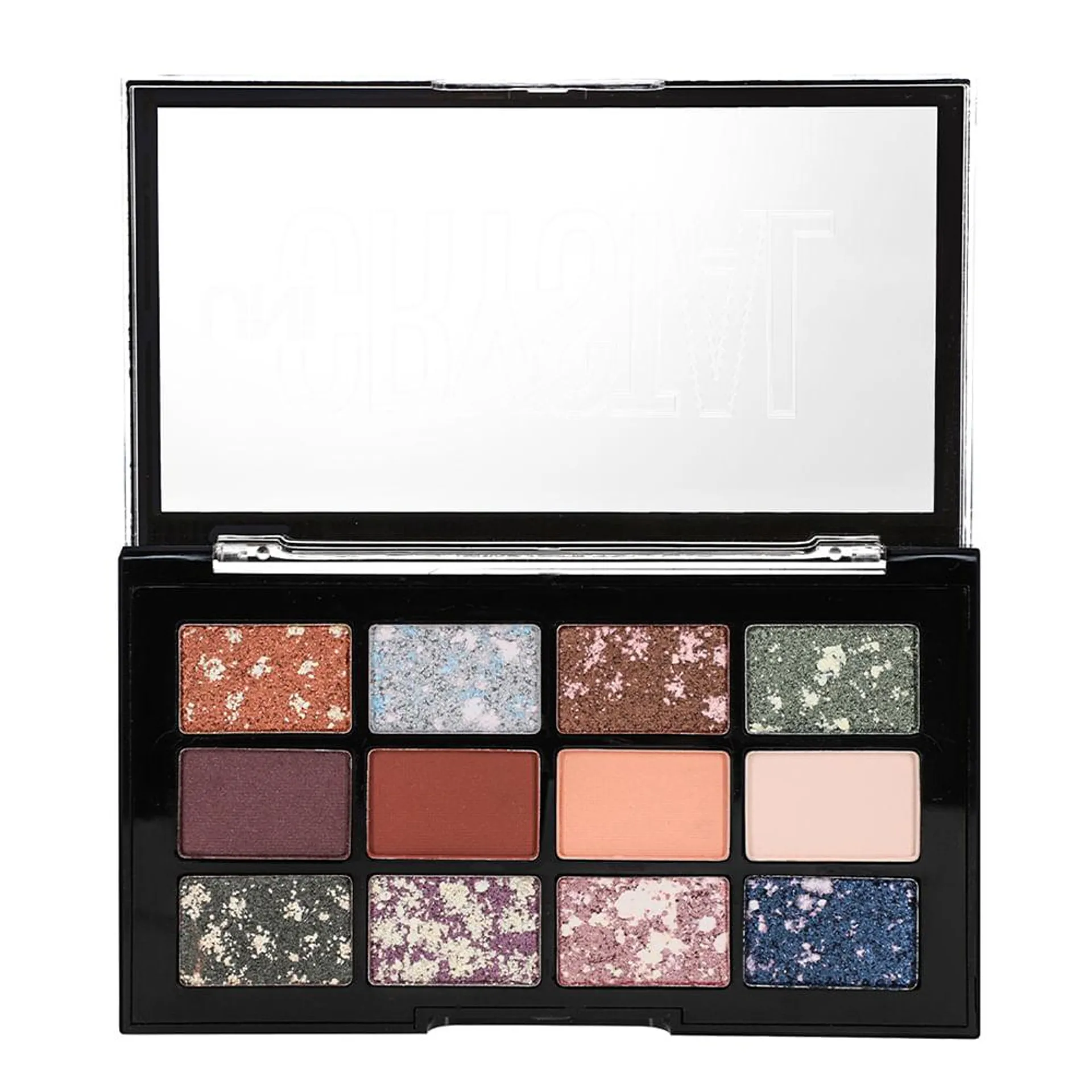 Paleta de Sombras Crystal 12 Cores - Unimakeup