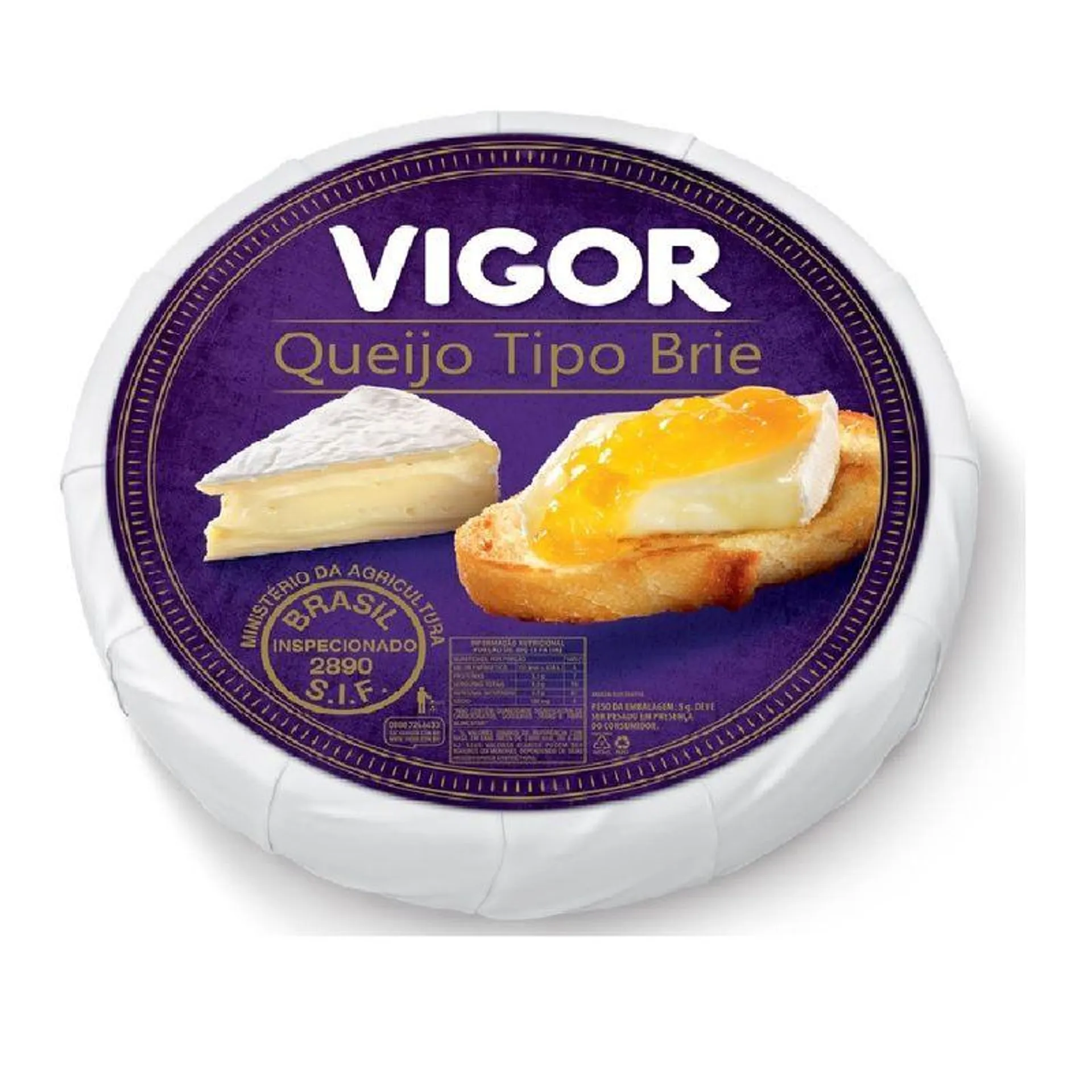 Queijo Brie Vigor forma menor kg