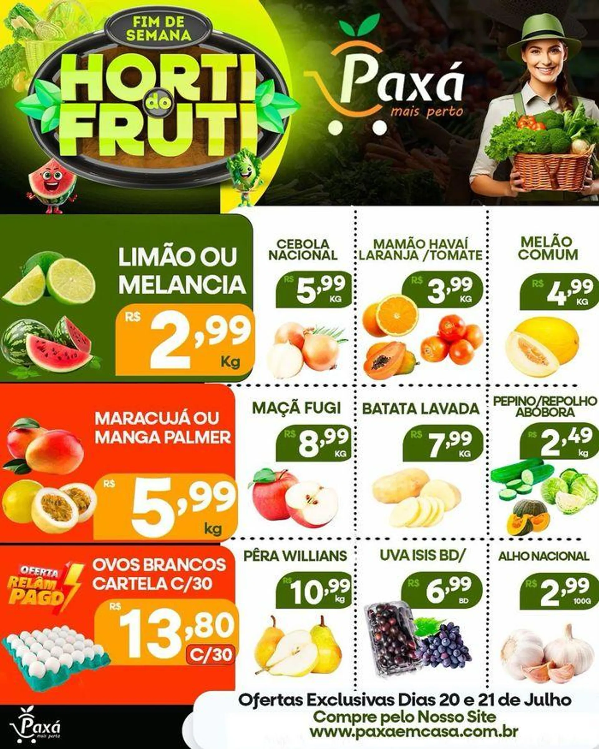 Encarte de Oferta Paxá Supermercados 25 de julho até 25 de julho 2024 - Pagina 4