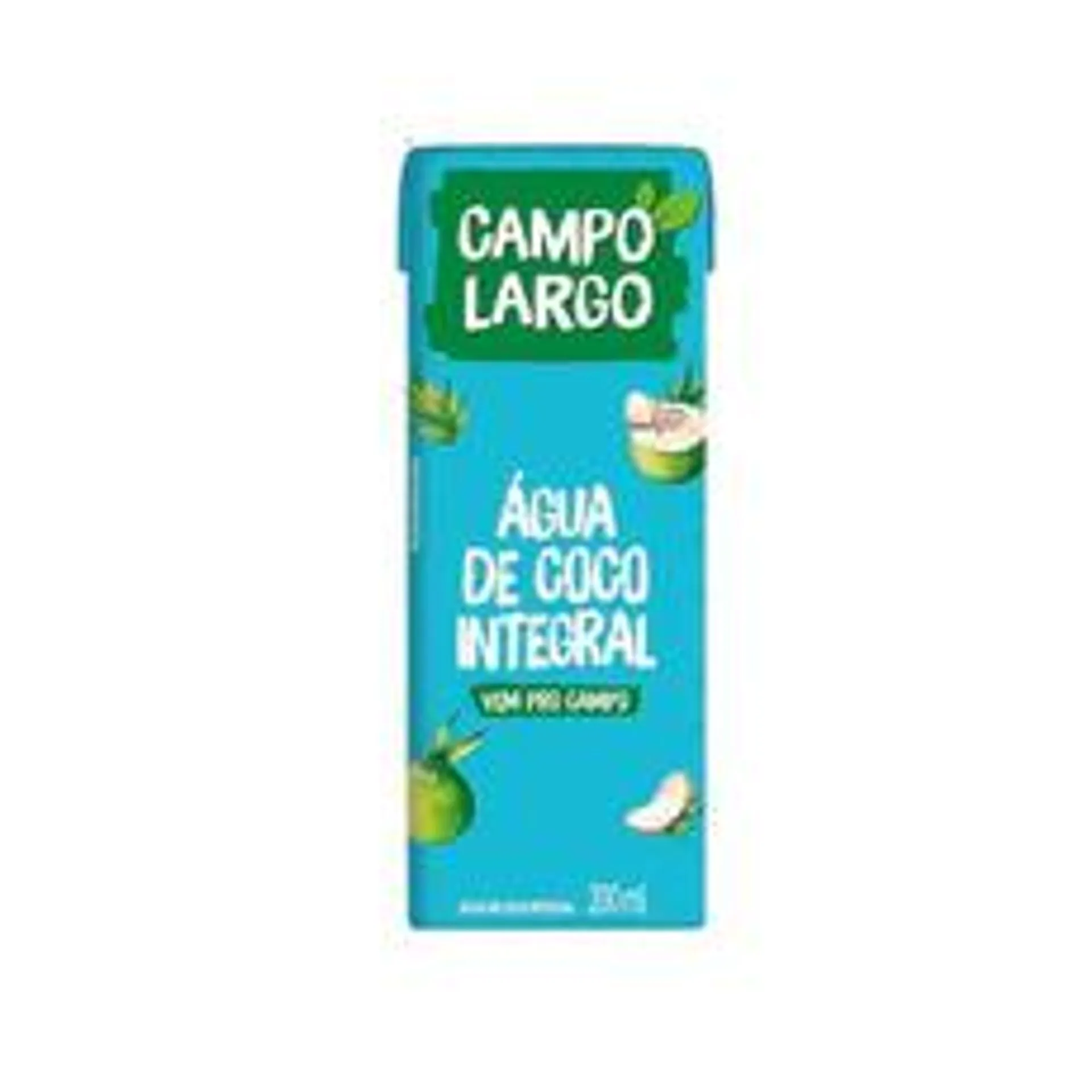 Água de Coco Campo Largo 200ml