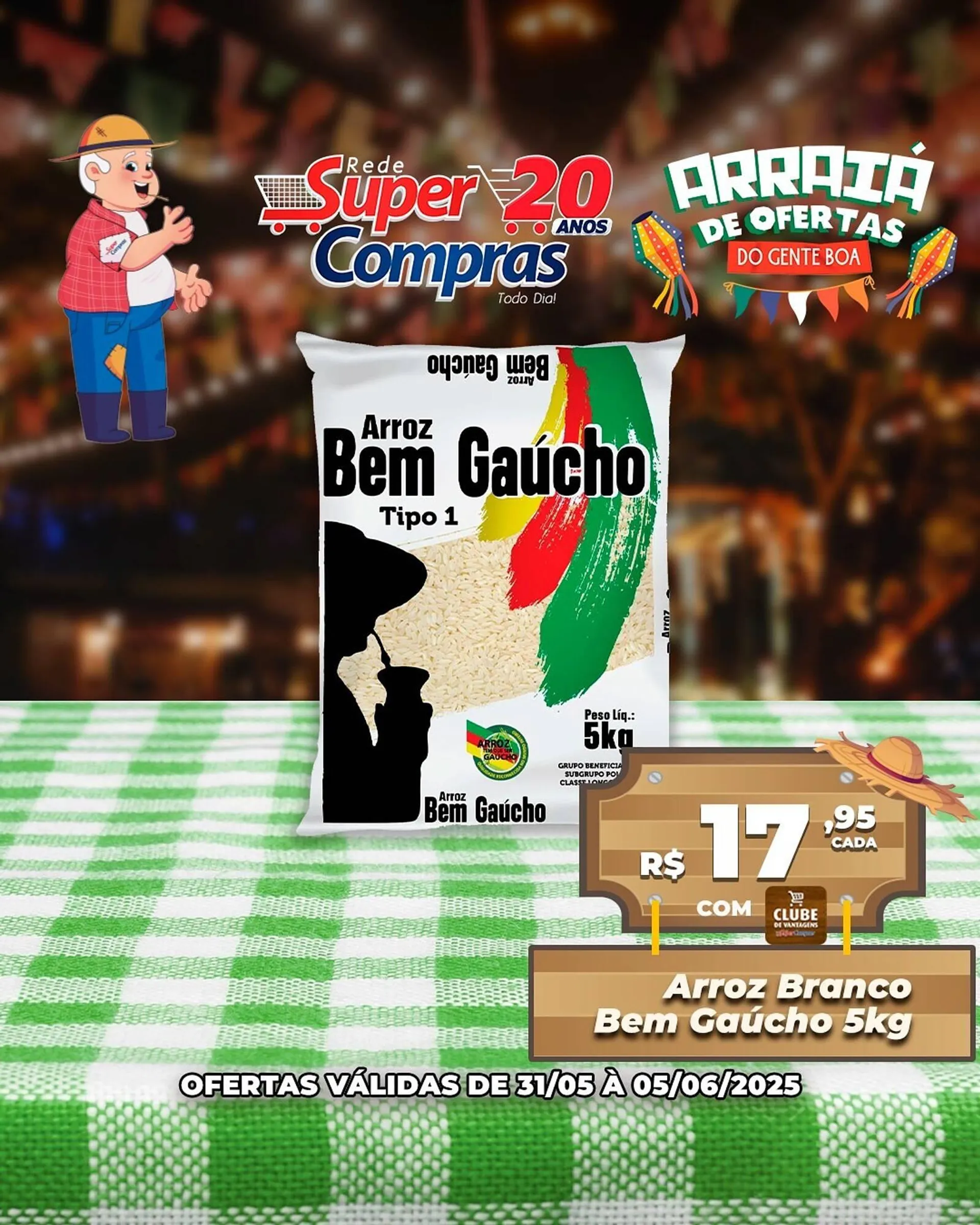Encarte de Catálogo Rede Super Compras 1 de junho até 5 de junho 2025 - Pagina 1