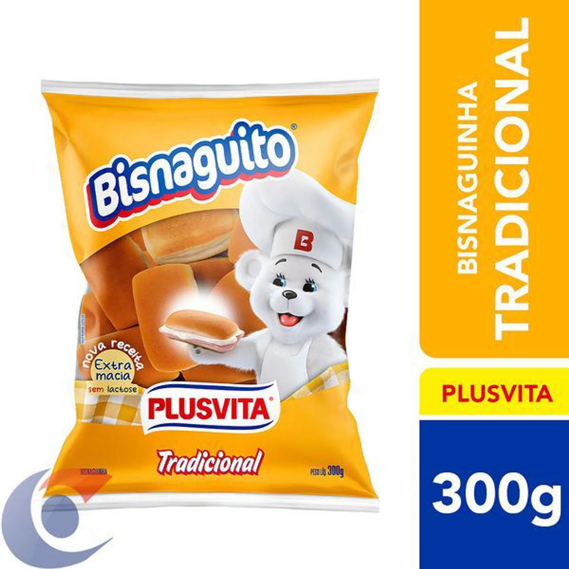 Bisnaguinha Plusvita 300g