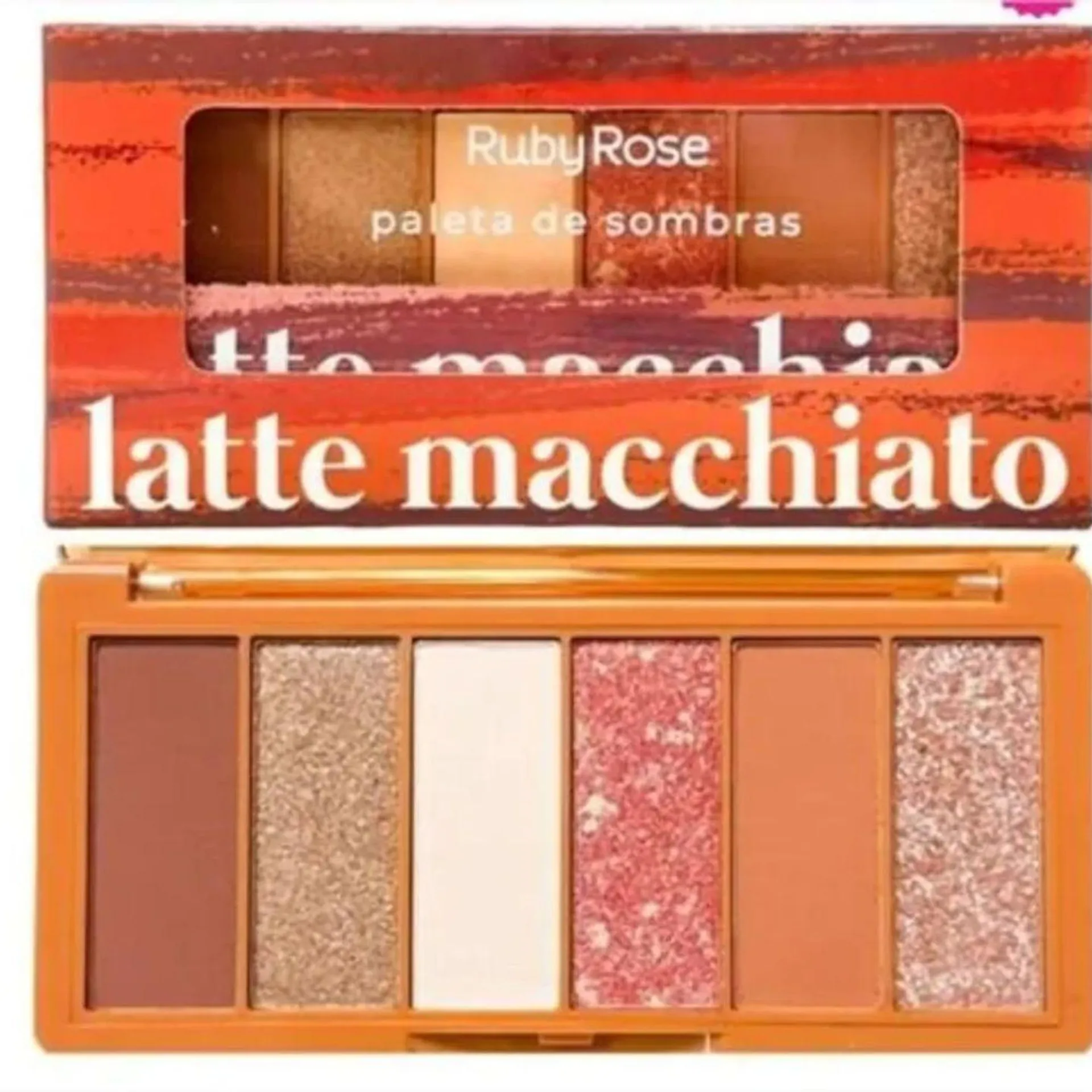 Paleta De Sombras Latte Macchiato Hbf531 - Ruby Rose