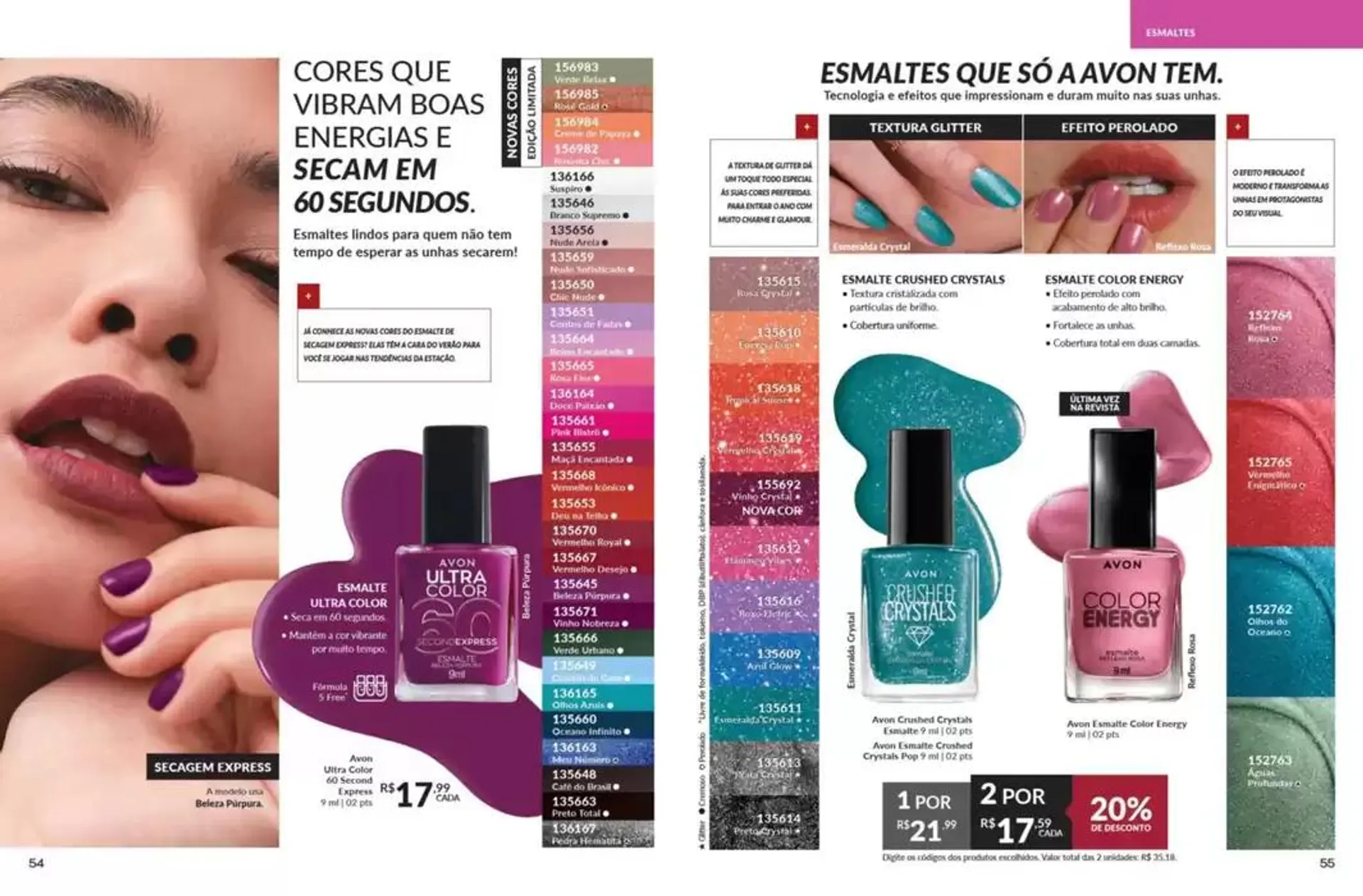 Encarte de Avon Cosméticos  1 de outubro até 31 de outubro 2024 - Pagina 20