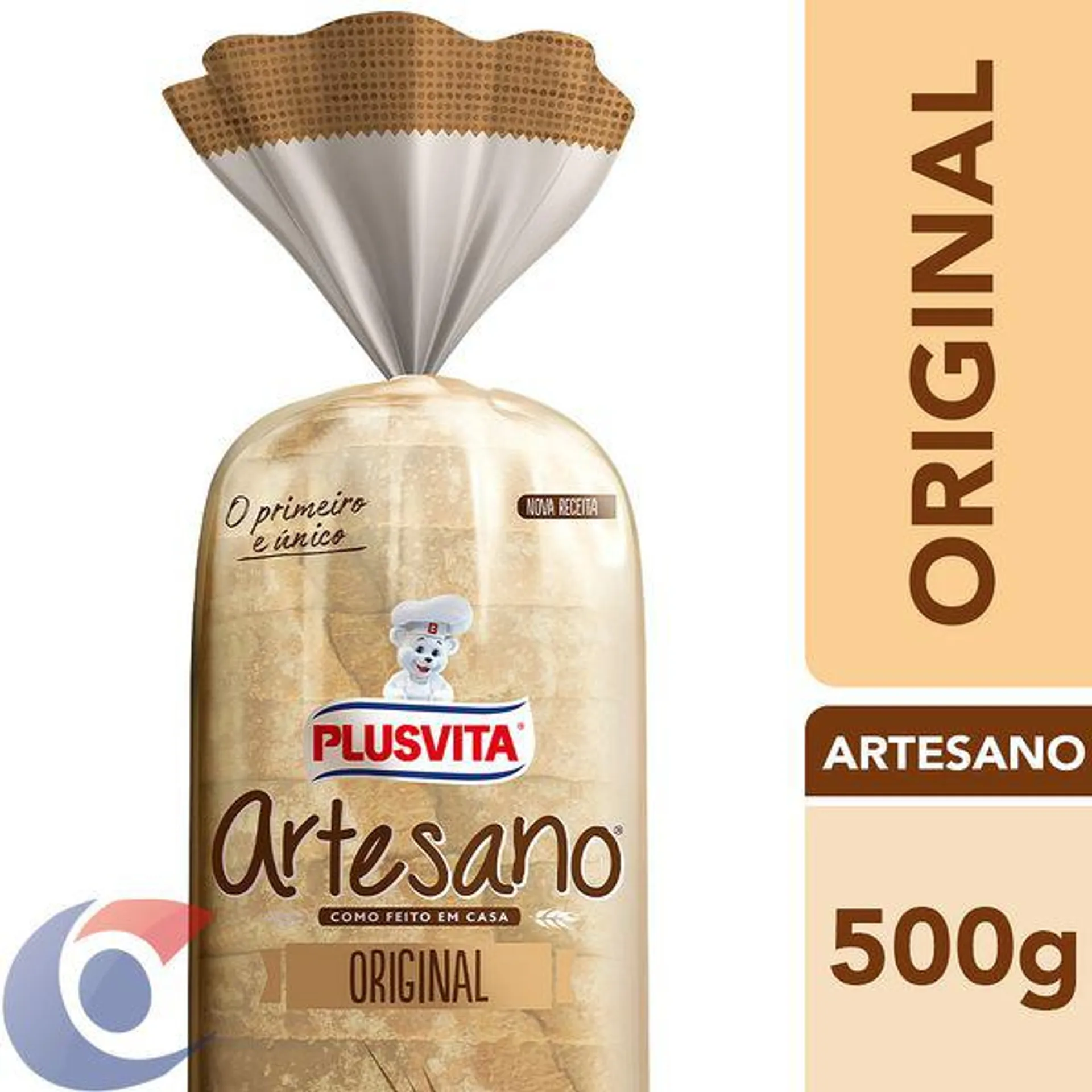 Pão De Forma Artesano Plusvita 500g