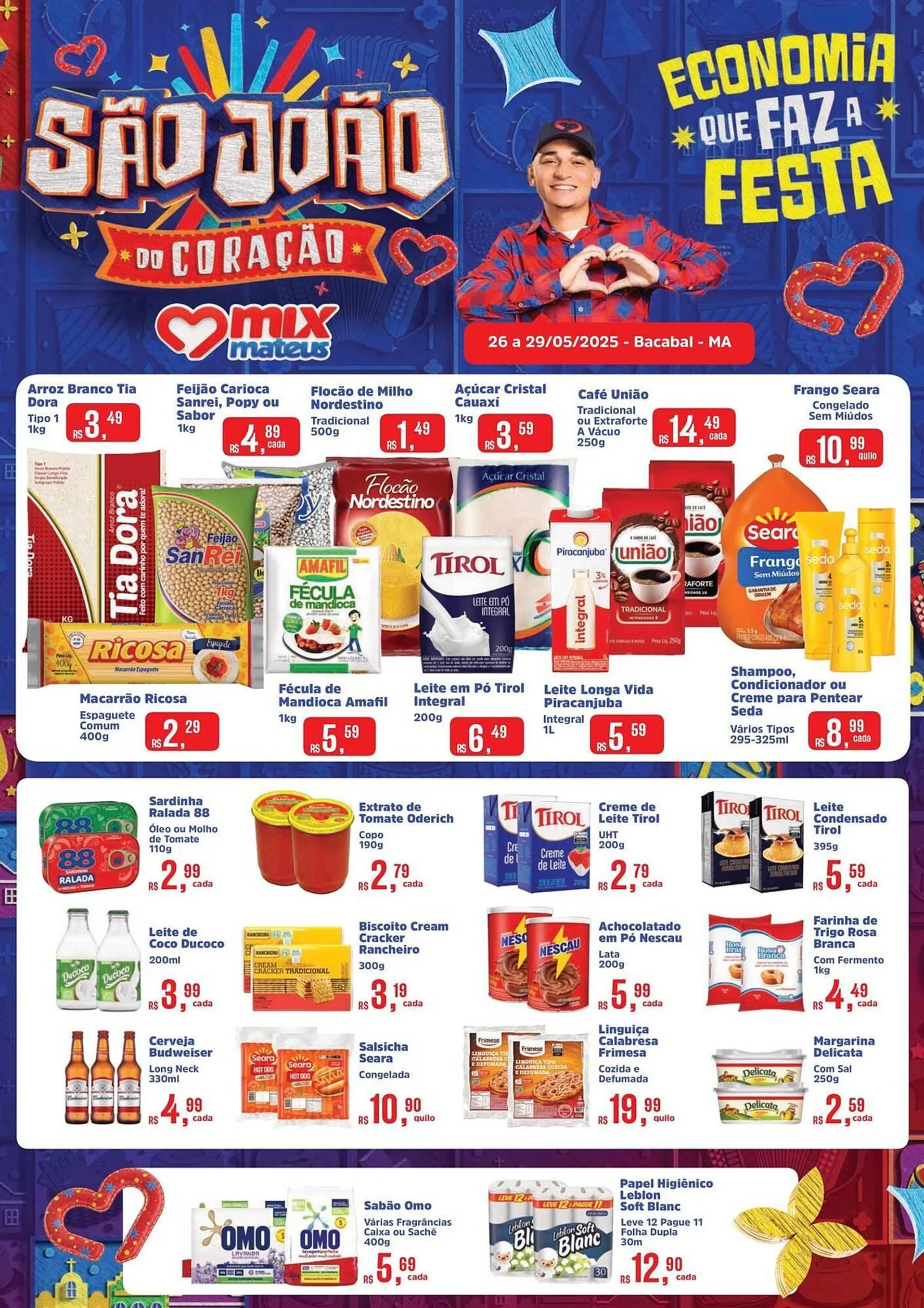 Encarte de Catálogo Supermercados Mateus 28 de maio até 29 de maio 2025 - Pagina 1