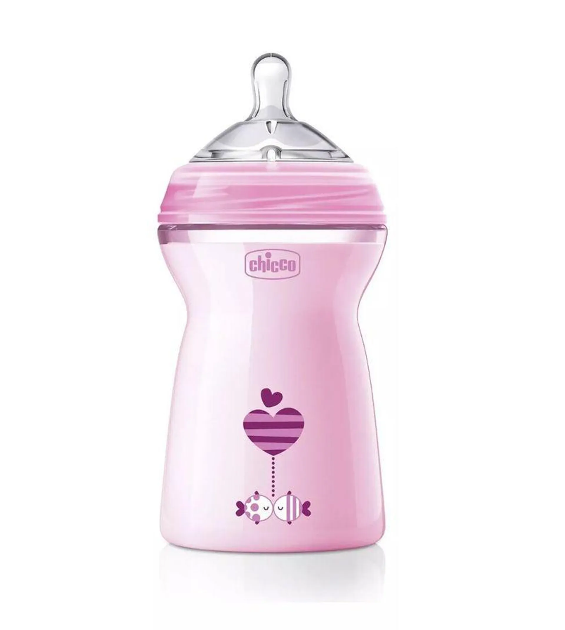 Mamadeira Step Up Color 330ml Chicco Rosa