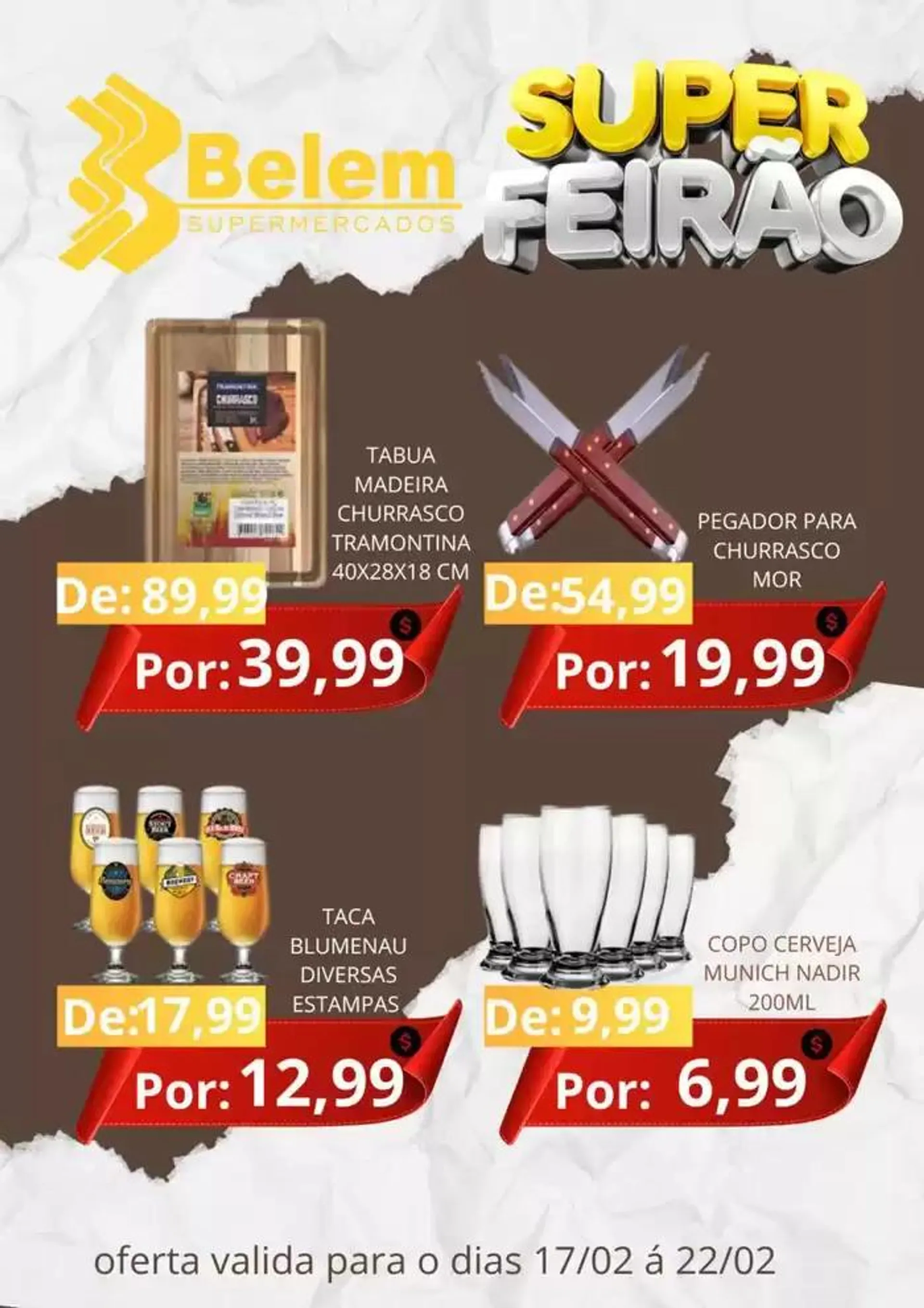 Encarte de Encarte Belem Supermercados 19 de fevereiro até 22 de fevereiro 2025 - Pagina 4