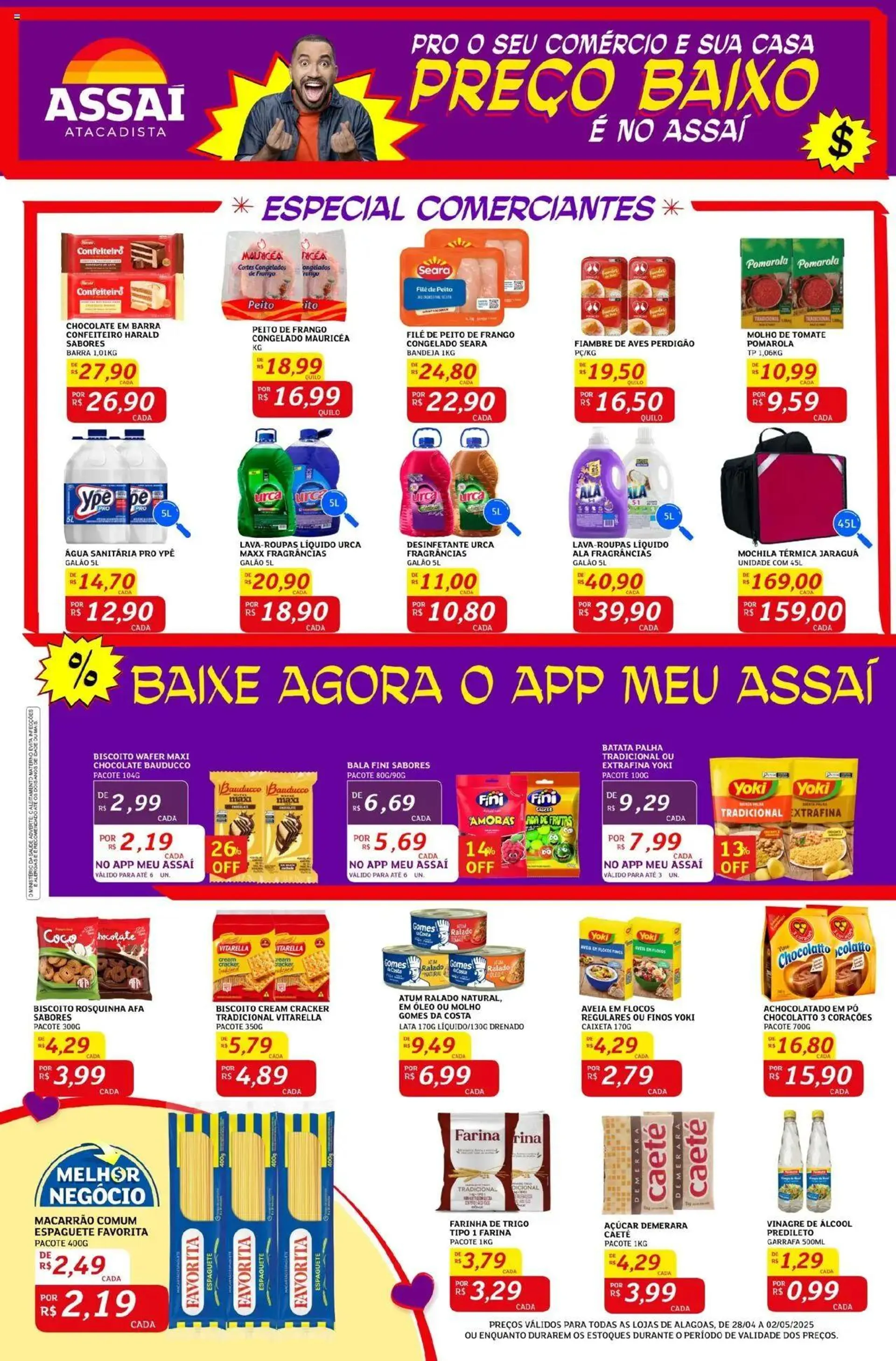 Encarte de Encarte Assaí Atacadista - AL 28 de abril até 2 de maio 2025 - Pagina 2