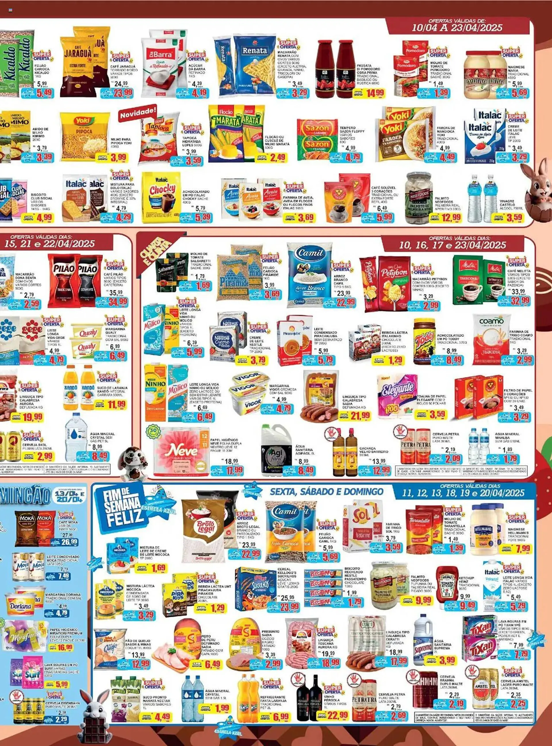 Encarte de Catálogo Supermercado Estrela Azul 10 de abril até 23 de abril 2025 - Pagina 3