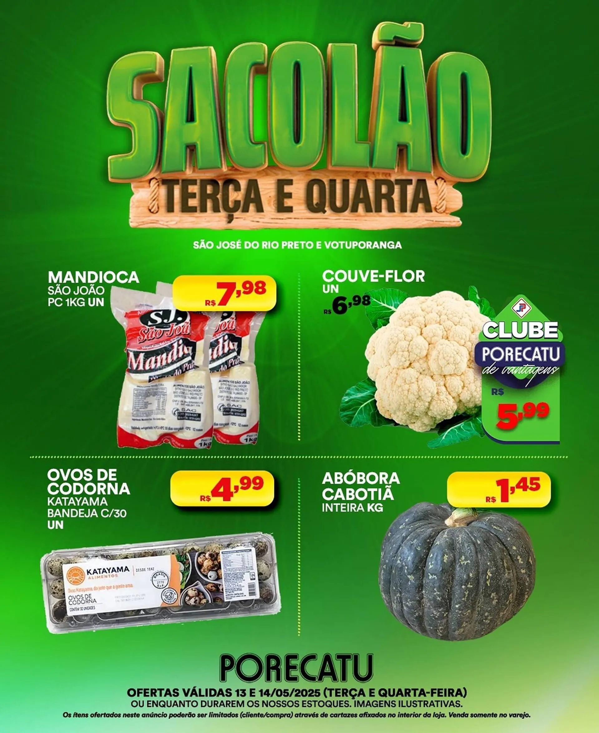 Encarte de Catálogo Supermercado Porecatu 13 de maio até 14 de maio 2025 - Pagina 3