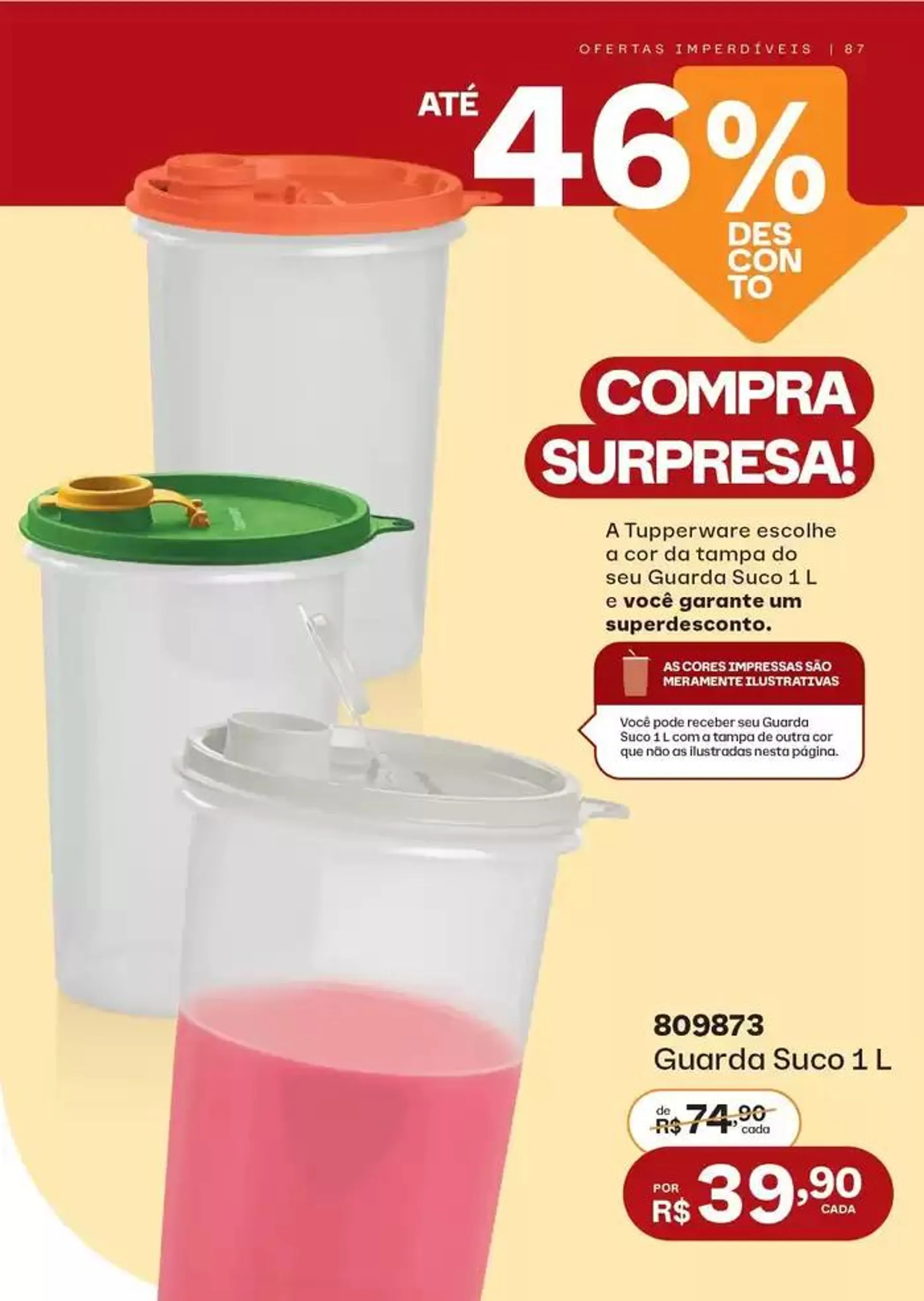 Encarte de Catálogo Tupperware 19 de dezembro até 24 de dezembro 2024 - Pagina 84