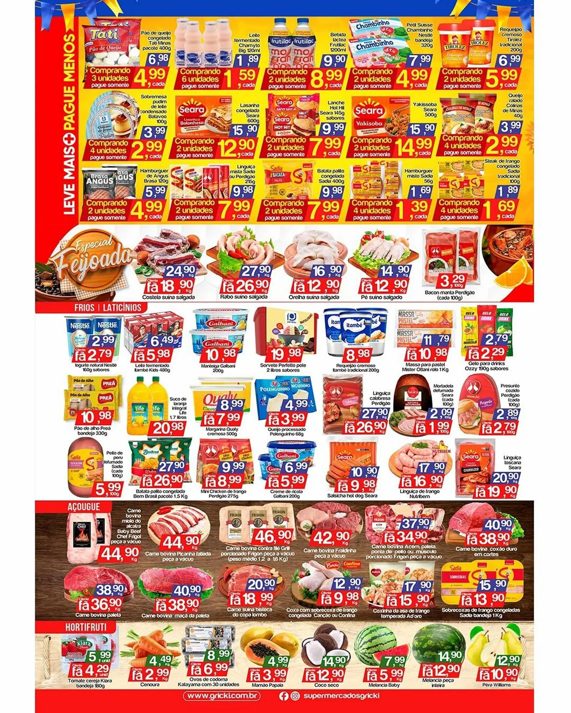 Encarte de Catálogo Supermercados Gricki 12 de junho até 15 de junho 2025 - Pagina 4