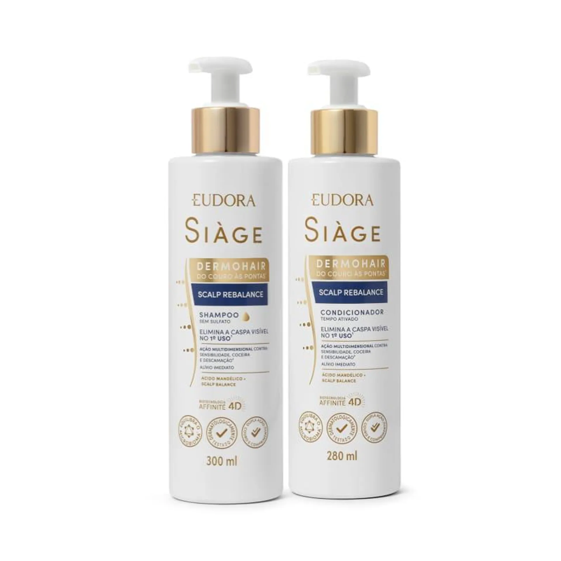 Combo Siàge Scalp Rebalance: Shampoo 300ml + Condicionador 280ml