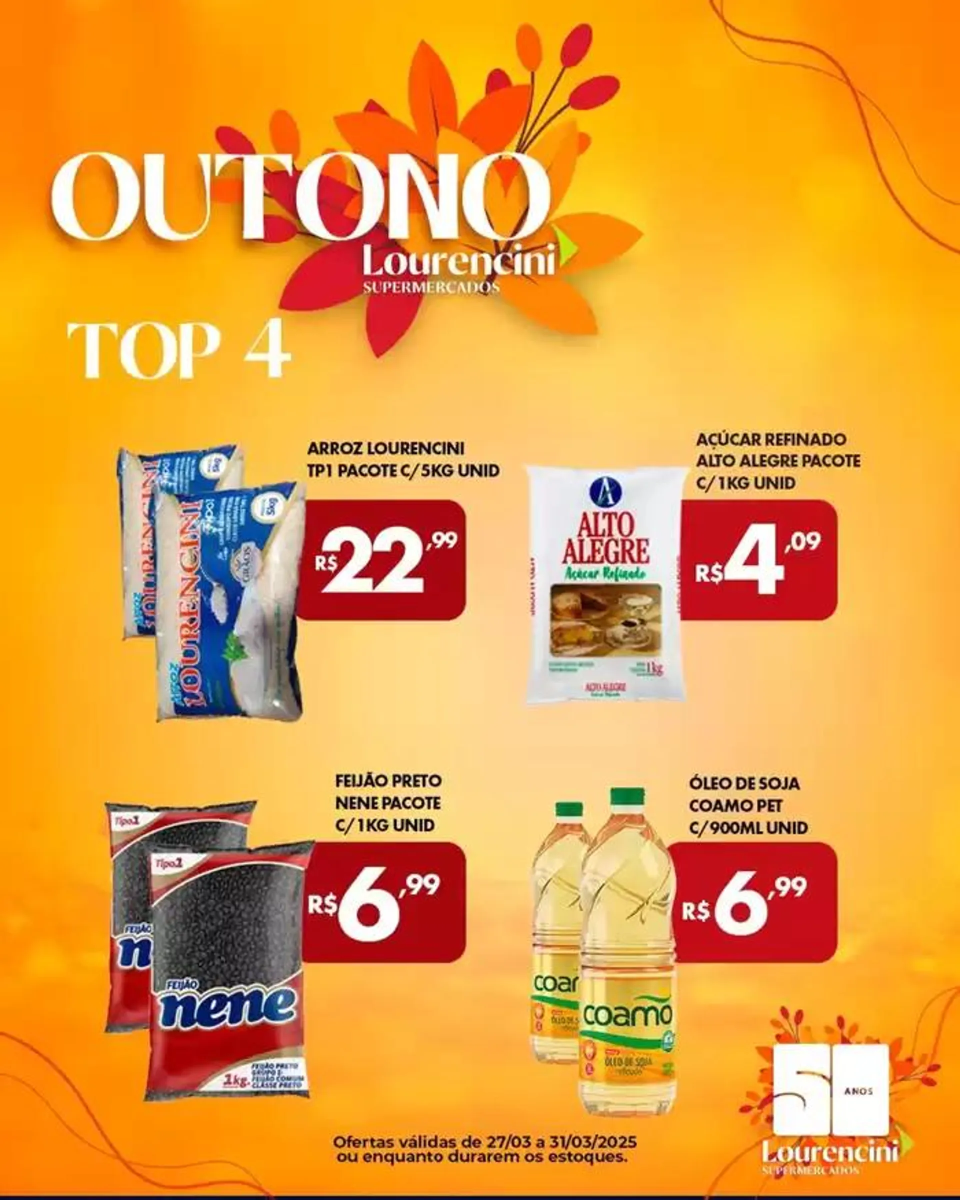Encarte de Encarte Lourencini Supermercados 27 de março até 31 de março 2025 - Pagina 4
