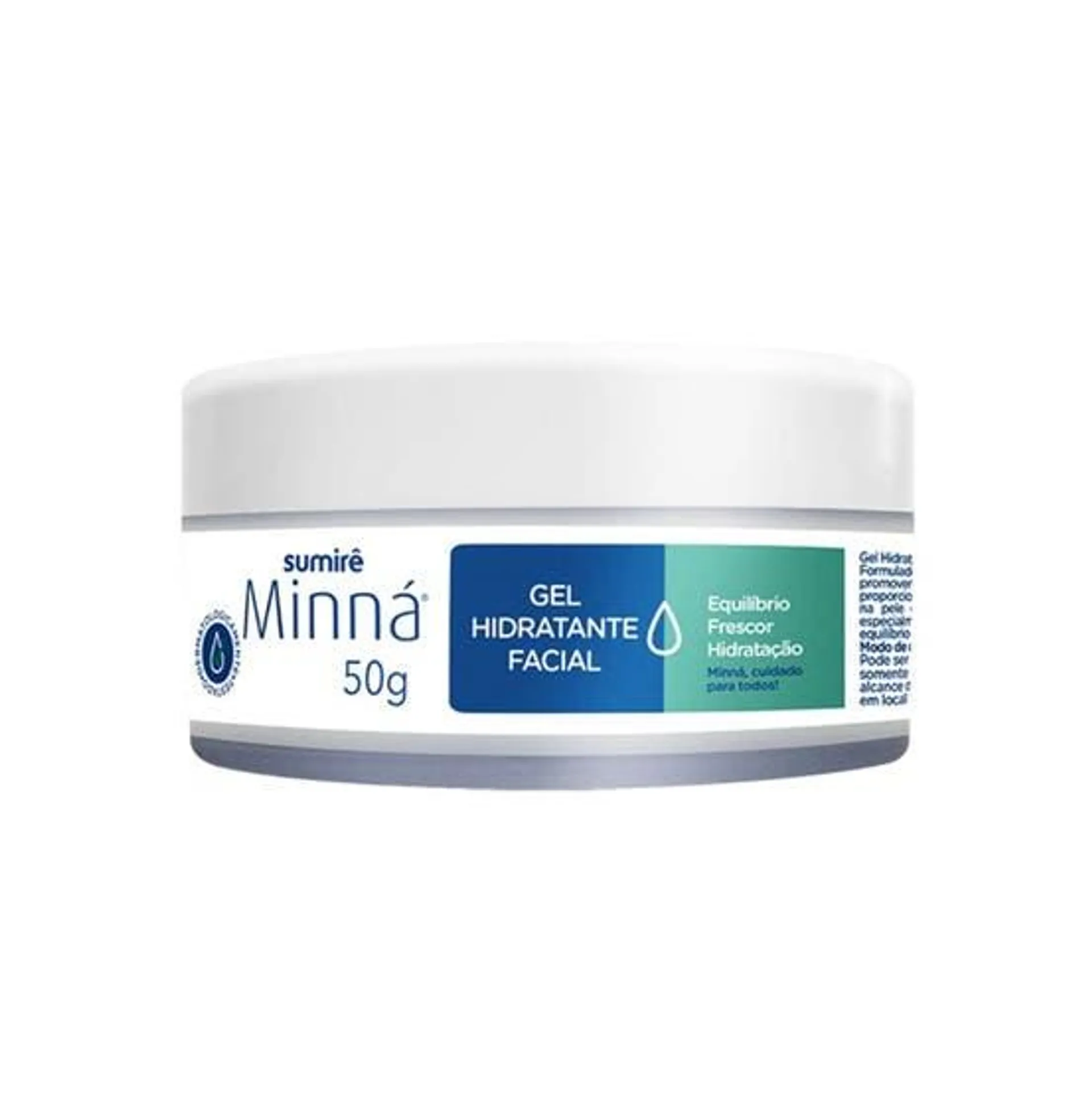 Gel Hidratante Facial Minna 50g