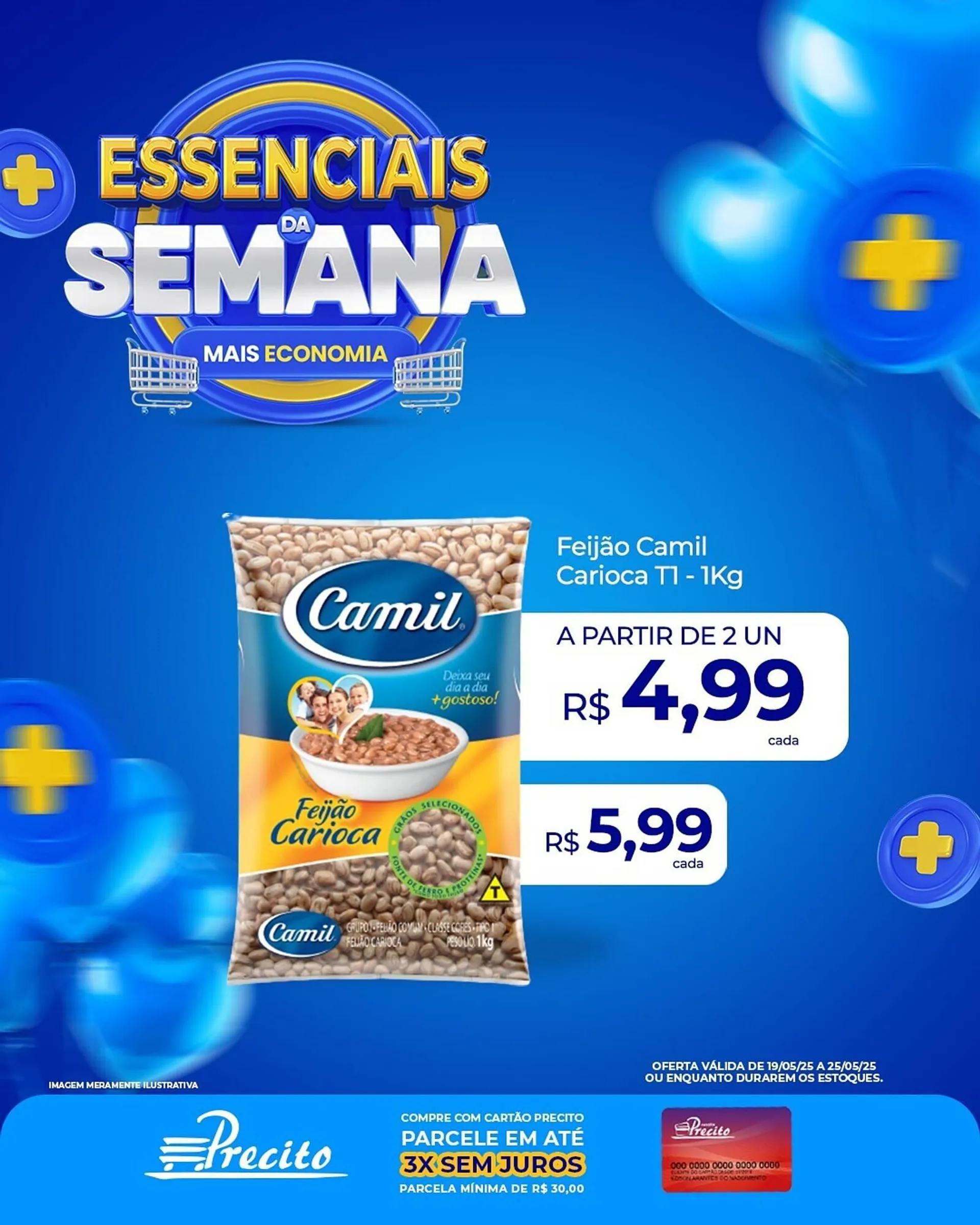 Encarte de Catálogo Supermercado Precito 19 de maio até 25 de maio 2025 - Pagina 3
