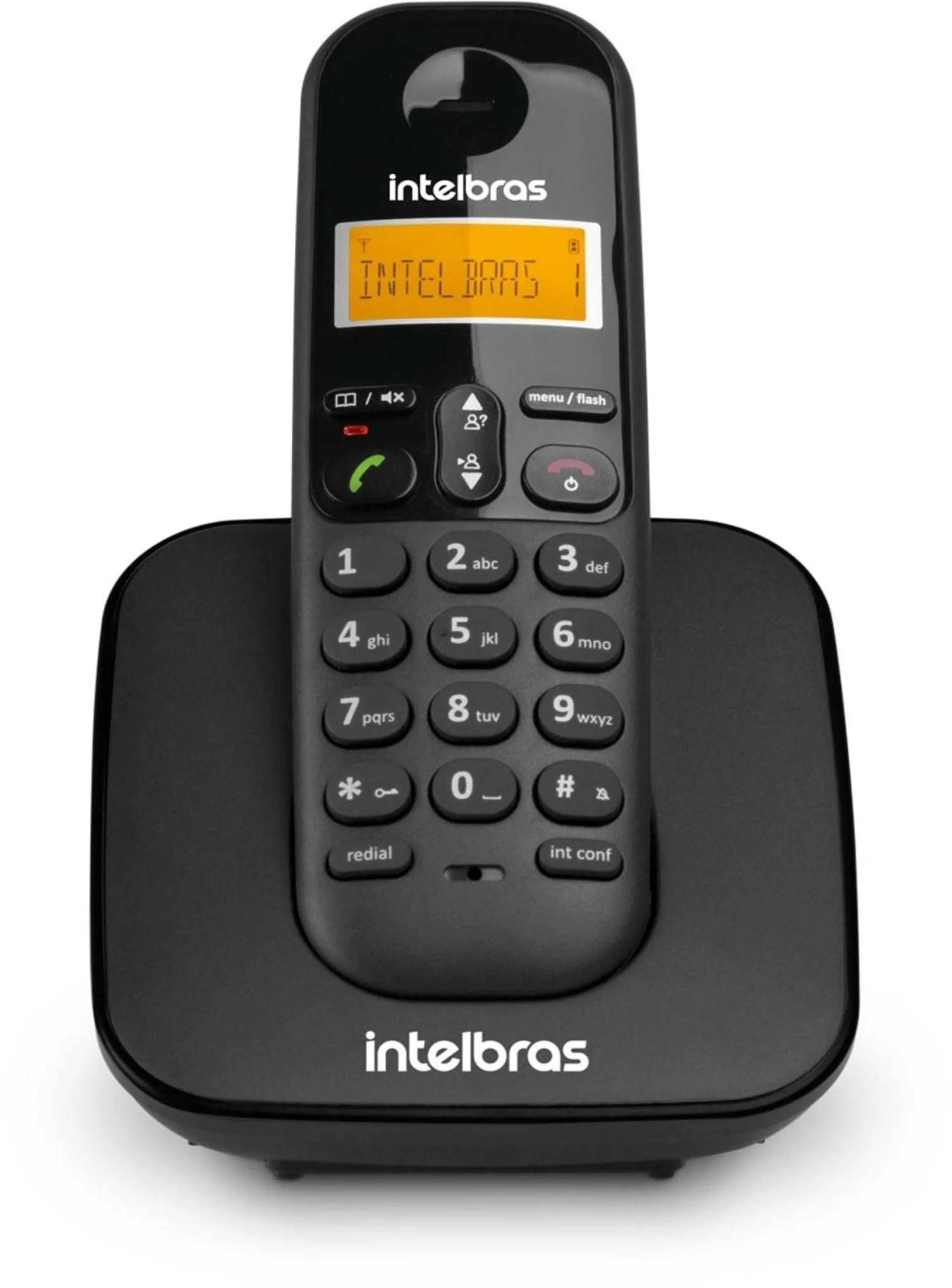 Telefone Fixo Intelbras TS 3110 Sem Fio Preto