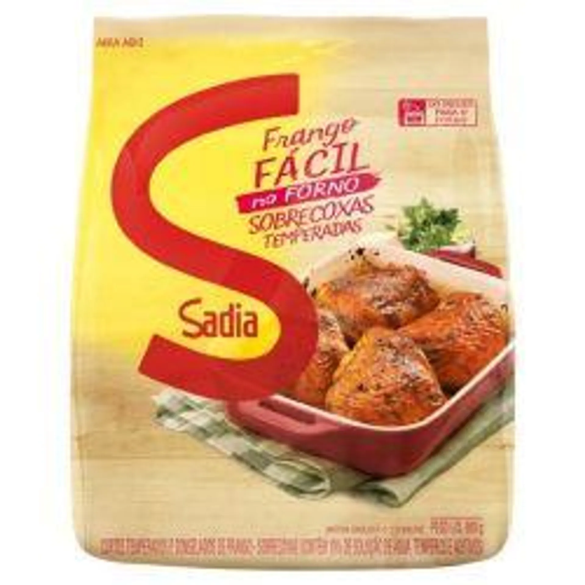 Sobrecoxa Temp Sadia 800g Frango Fácil