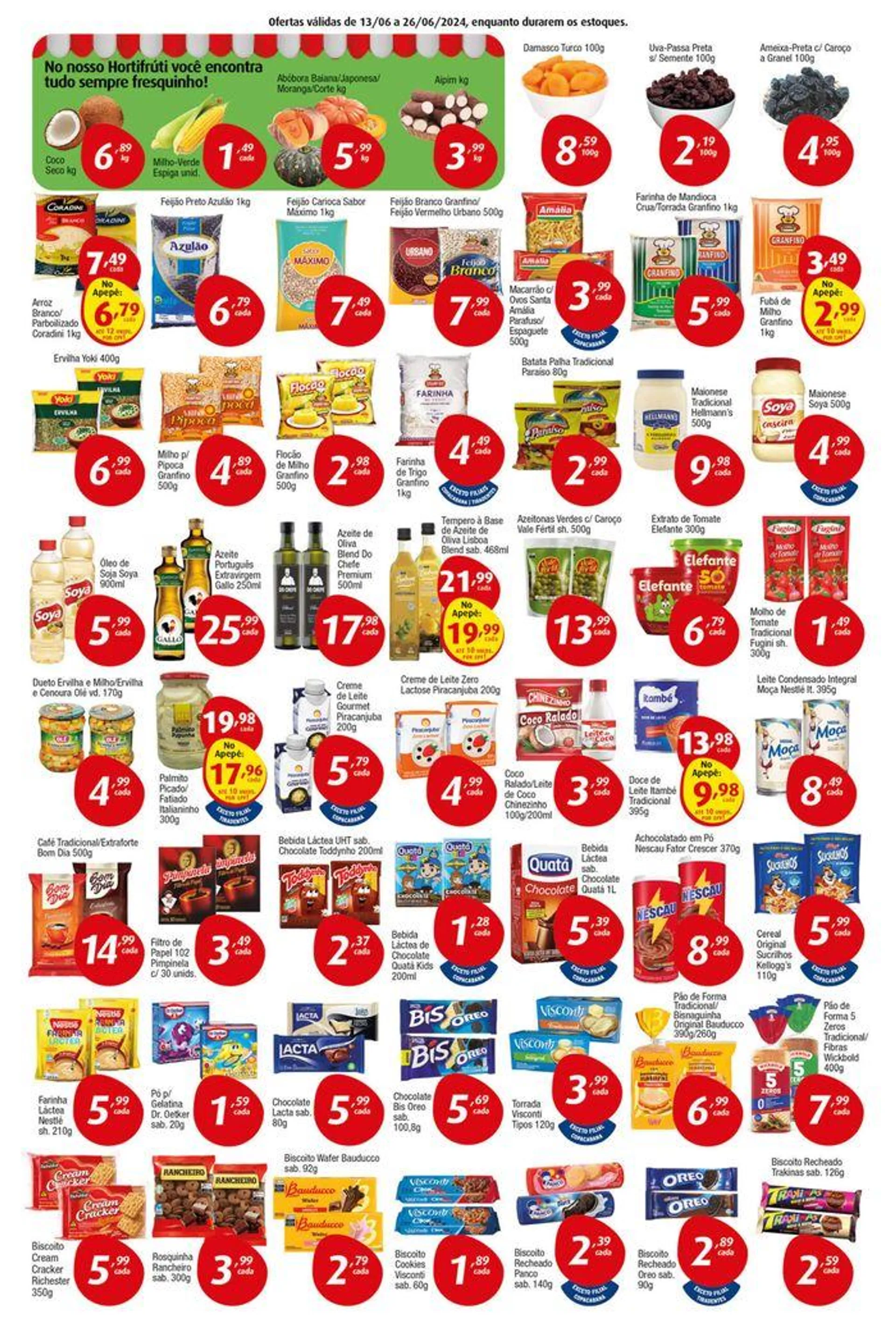 Encarte de Ofertas Supermercados Intercontinental 13 de junho até 26 de junho 2024 - Pagina 3