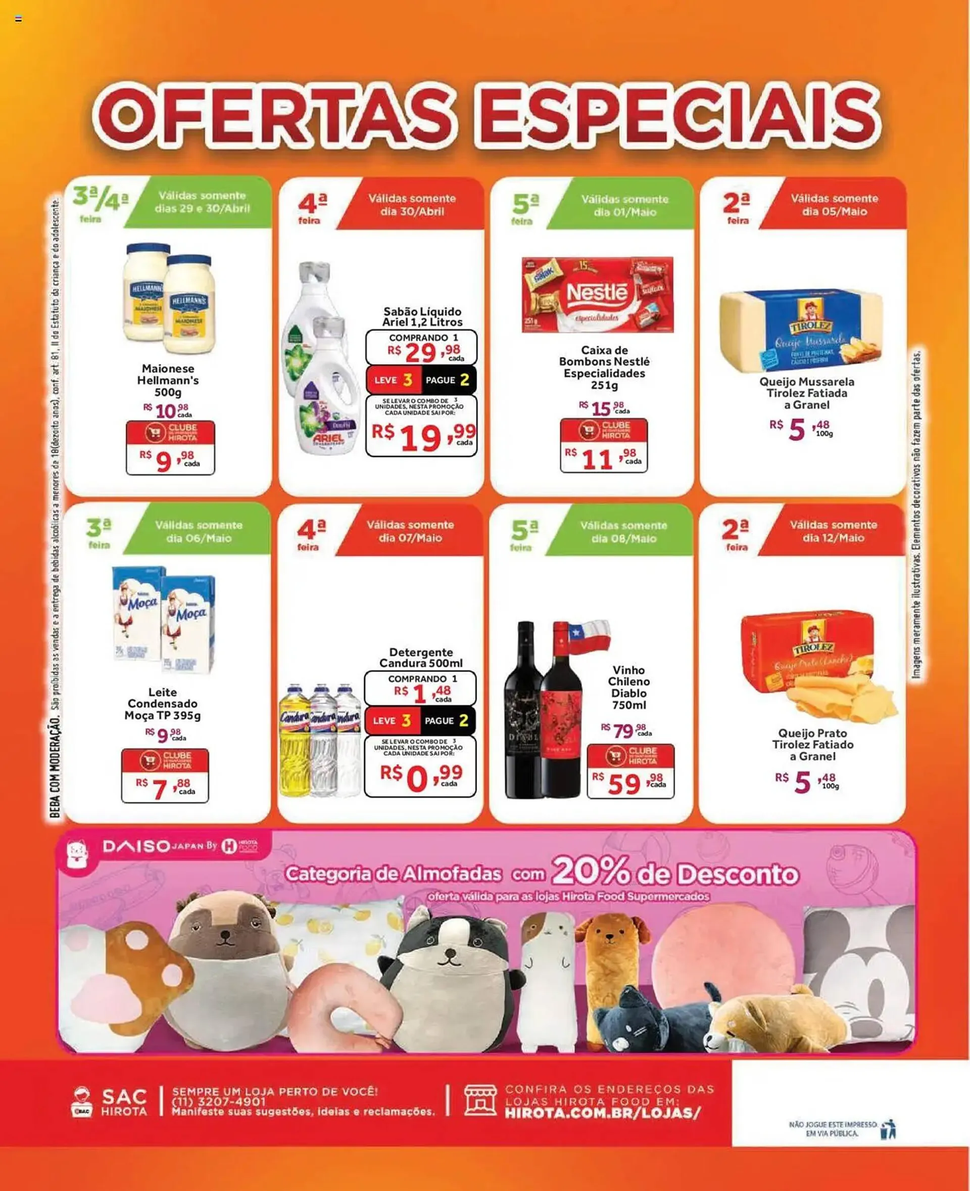 Encarte de Catálogo Hirota Food Supermercado 30 de abril até 12 de maio 2025 - Pagina 6