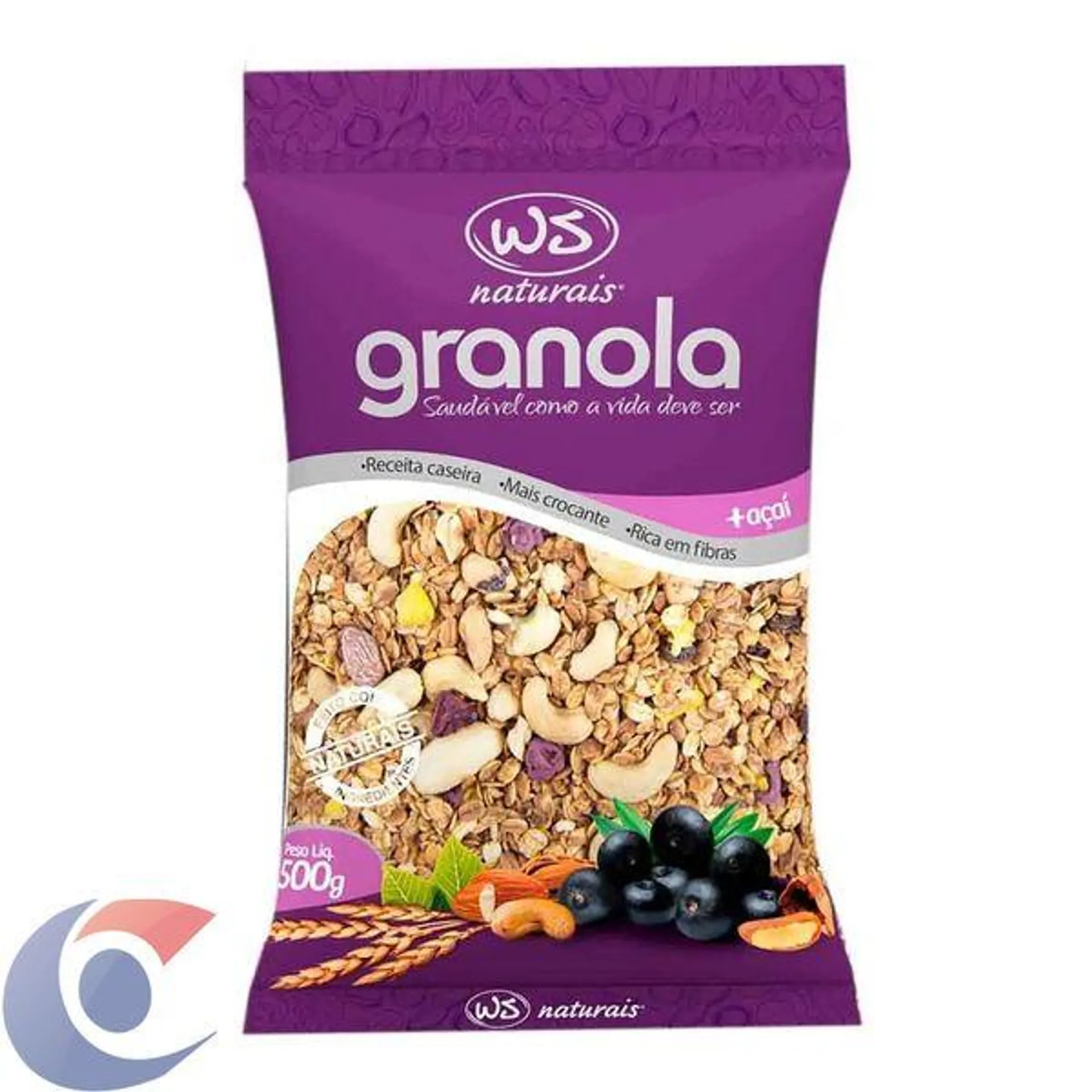 Granola Caseira Mais Açaí Ws 500g