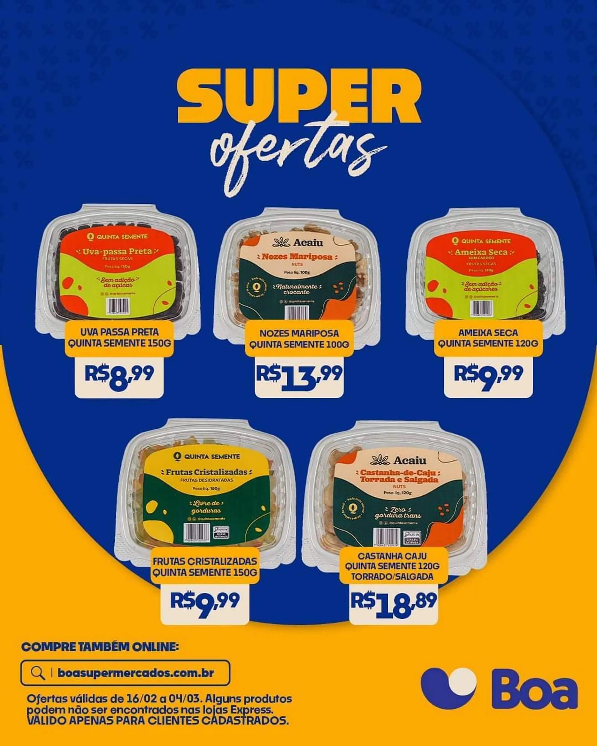 Encarte de Catálogo Boa Supermercados 16 de fevereiro até 4 de março 2024 - Pagina 