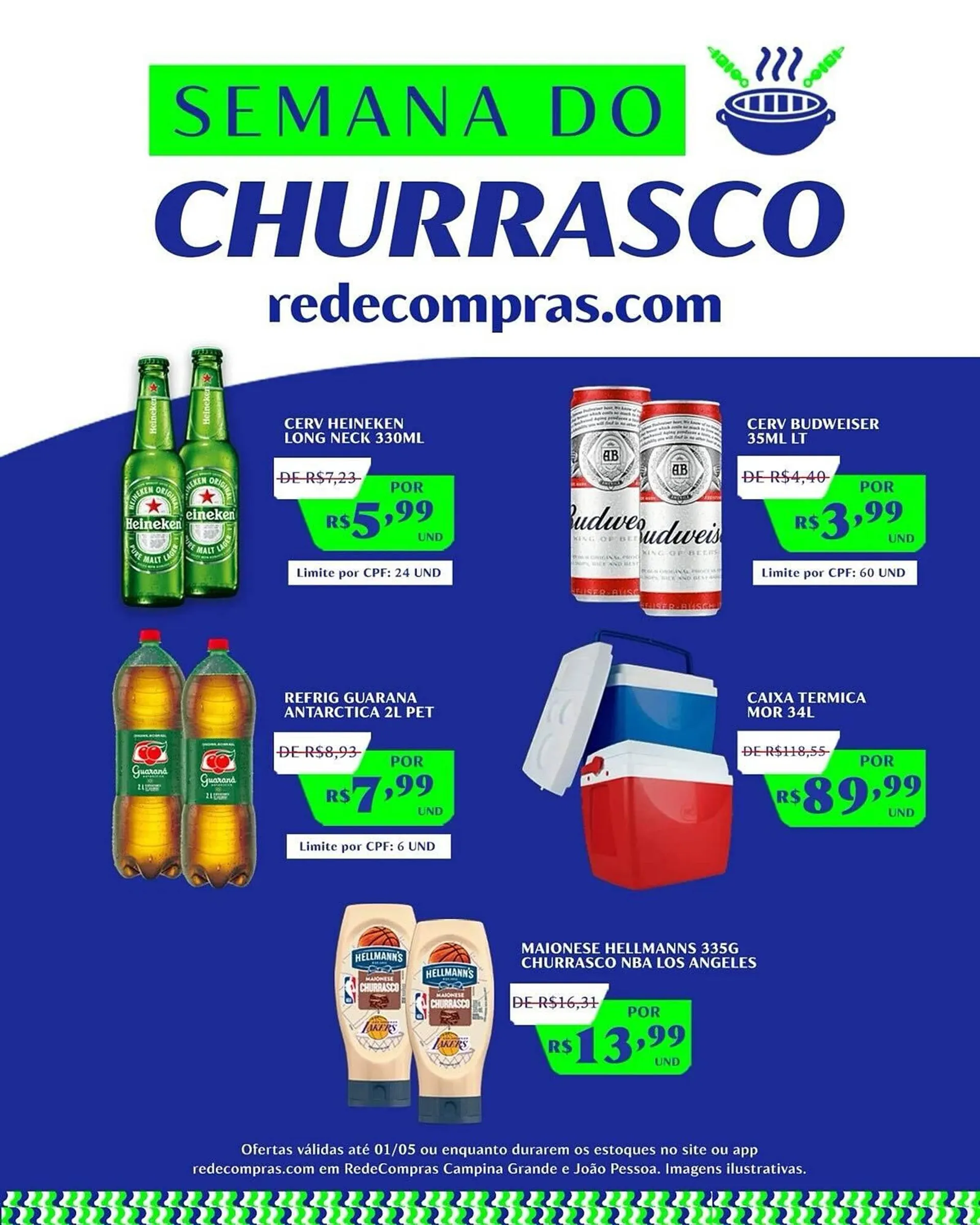 Encarte de Catálogo Rede Compras 25 de abril até 1 de maio 2025 - Pagina 3