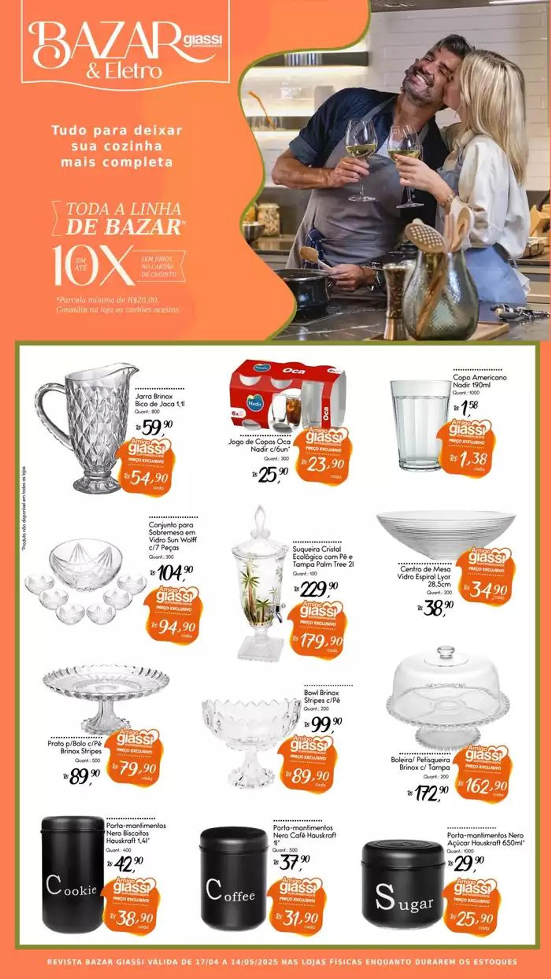 Encarte de Bazar Giassi 17 de abril até 14 de maio 2025 - Pagina 8
