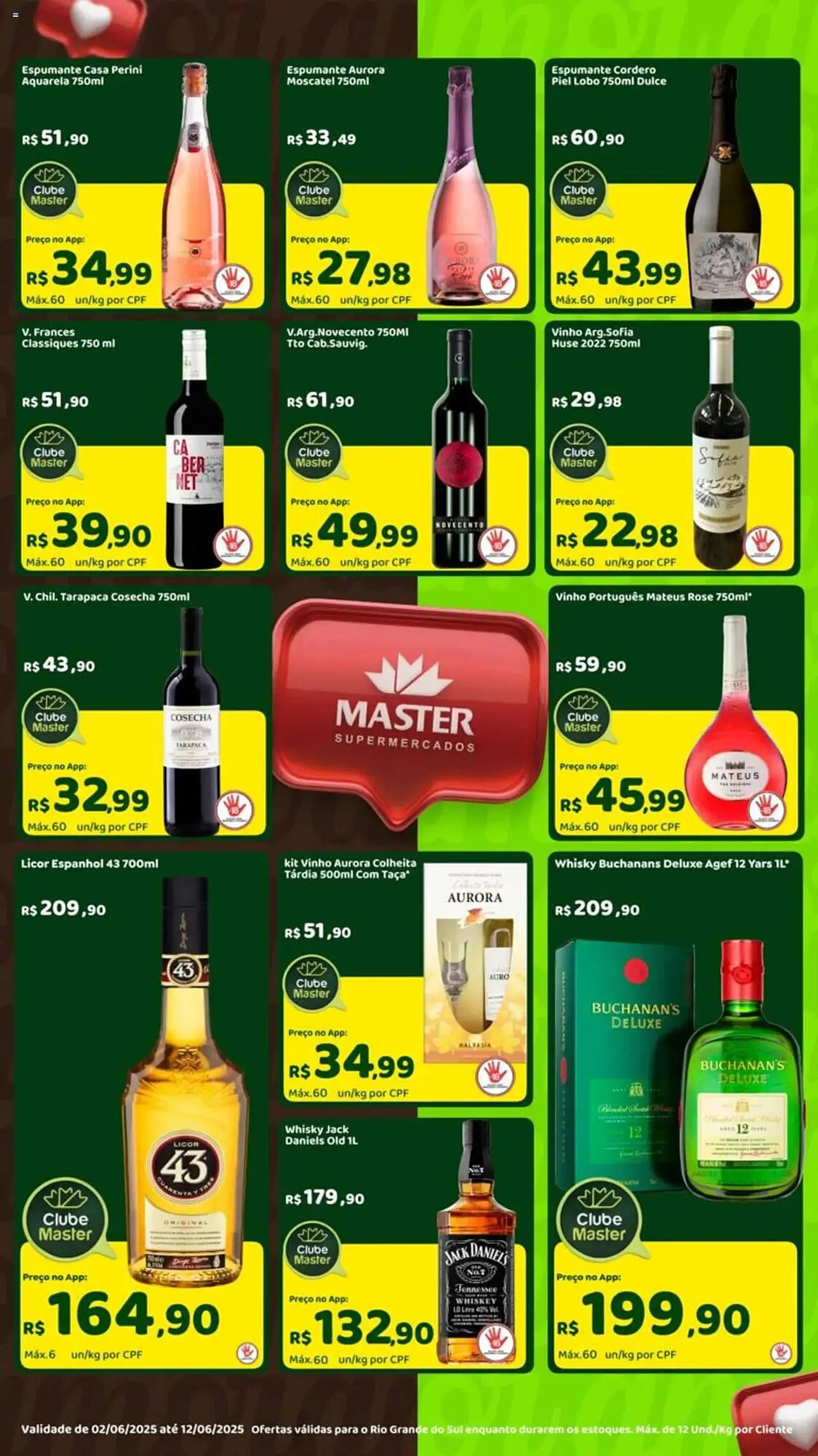 Encarte de Catálogo Master Supermercados 2 de junho até 12 de junho 2025 - Pagina 2