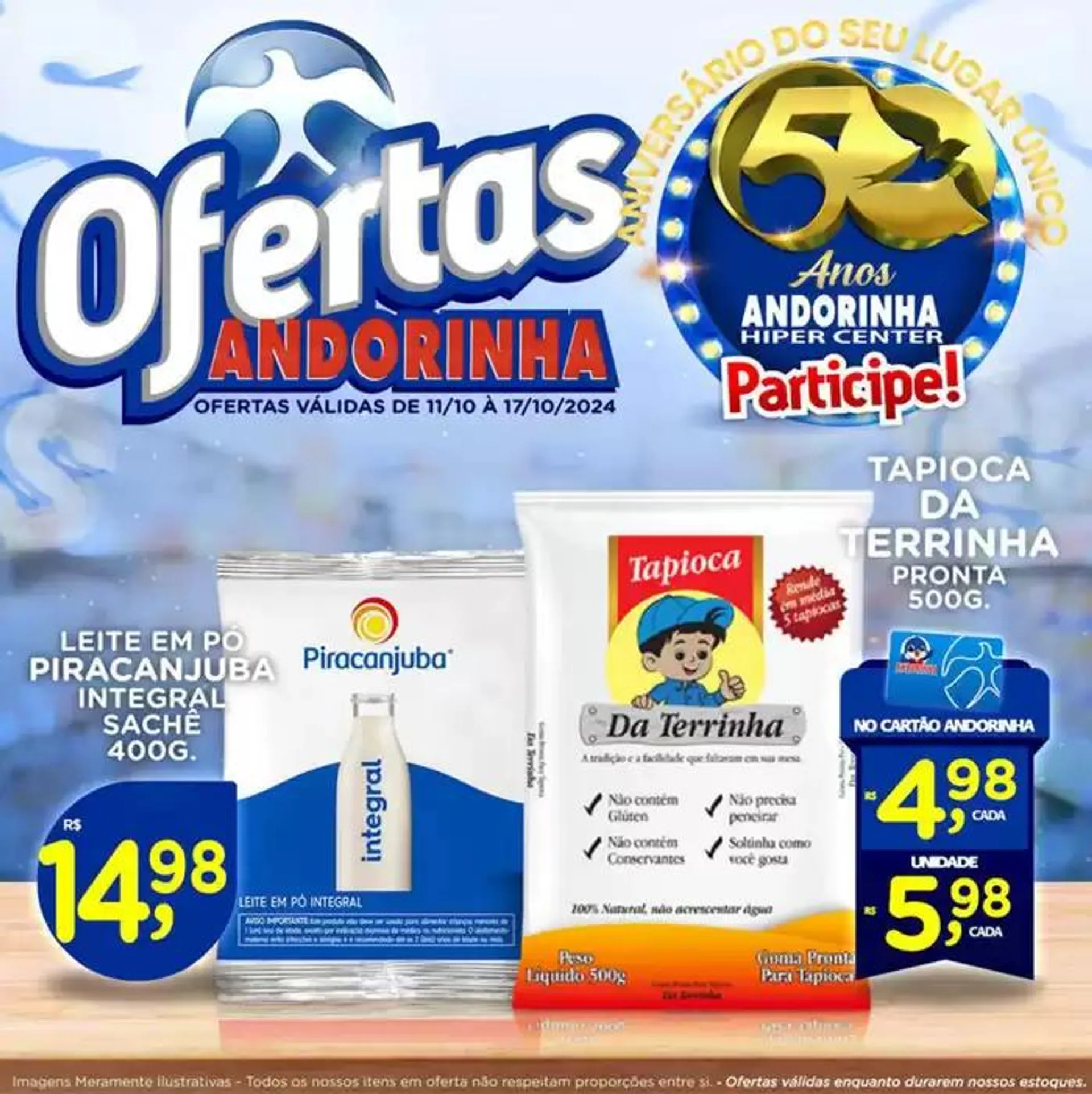 Encarte de Andorinha Hipermercado OFERTAS 14 de outubro até 17 de outubro 2024 - Pagina 56