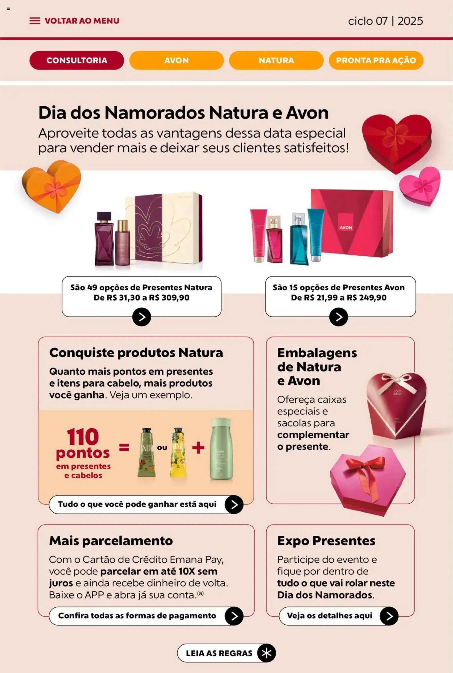 Encarte de Avon - Campanha 07: Minha Consultoria 3 de abril até 1 de maio 2025 - Pagina 3