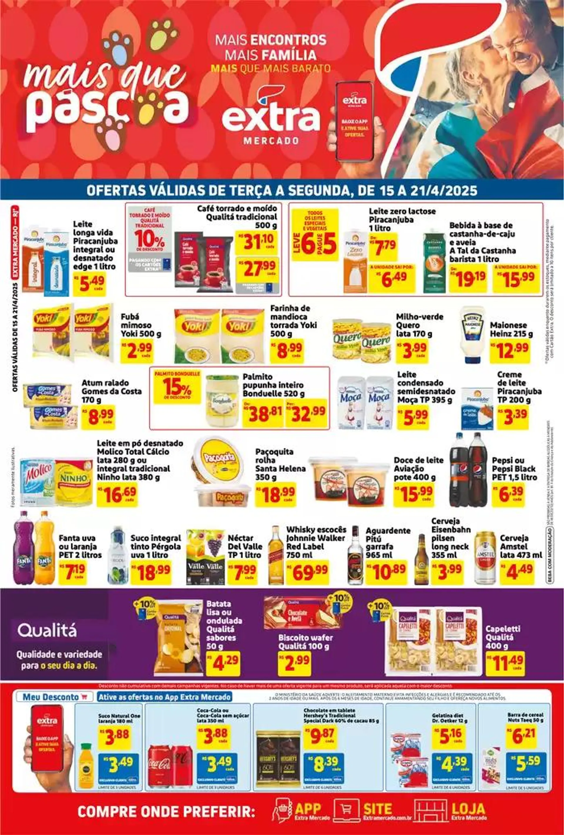 Encarte de Promoções especiais em andamento 15 de abril até 21 de abril 2025 - Pagina 1