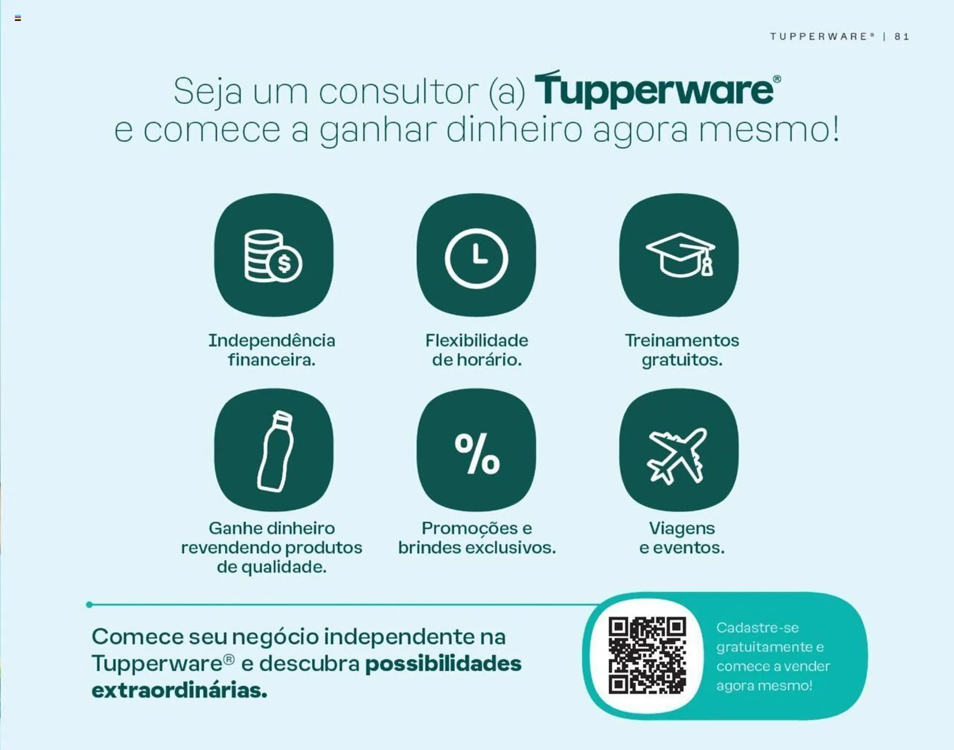 Encarte de Catálogo Tupperware 1 de julho até 31 de julho 2024 - Pagina 82