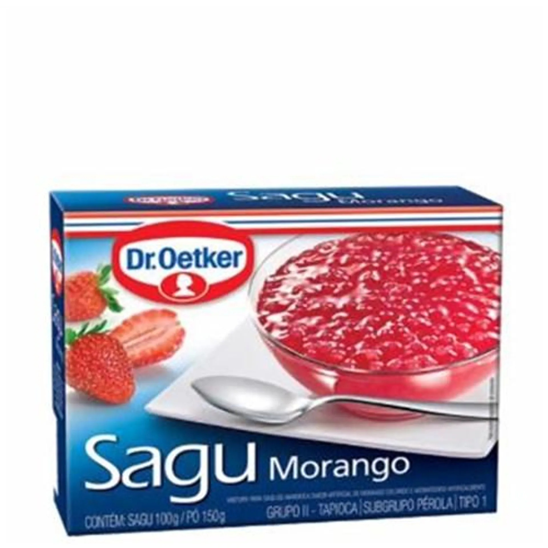 Sagu Sabor Morango Dr. Oetker 150G