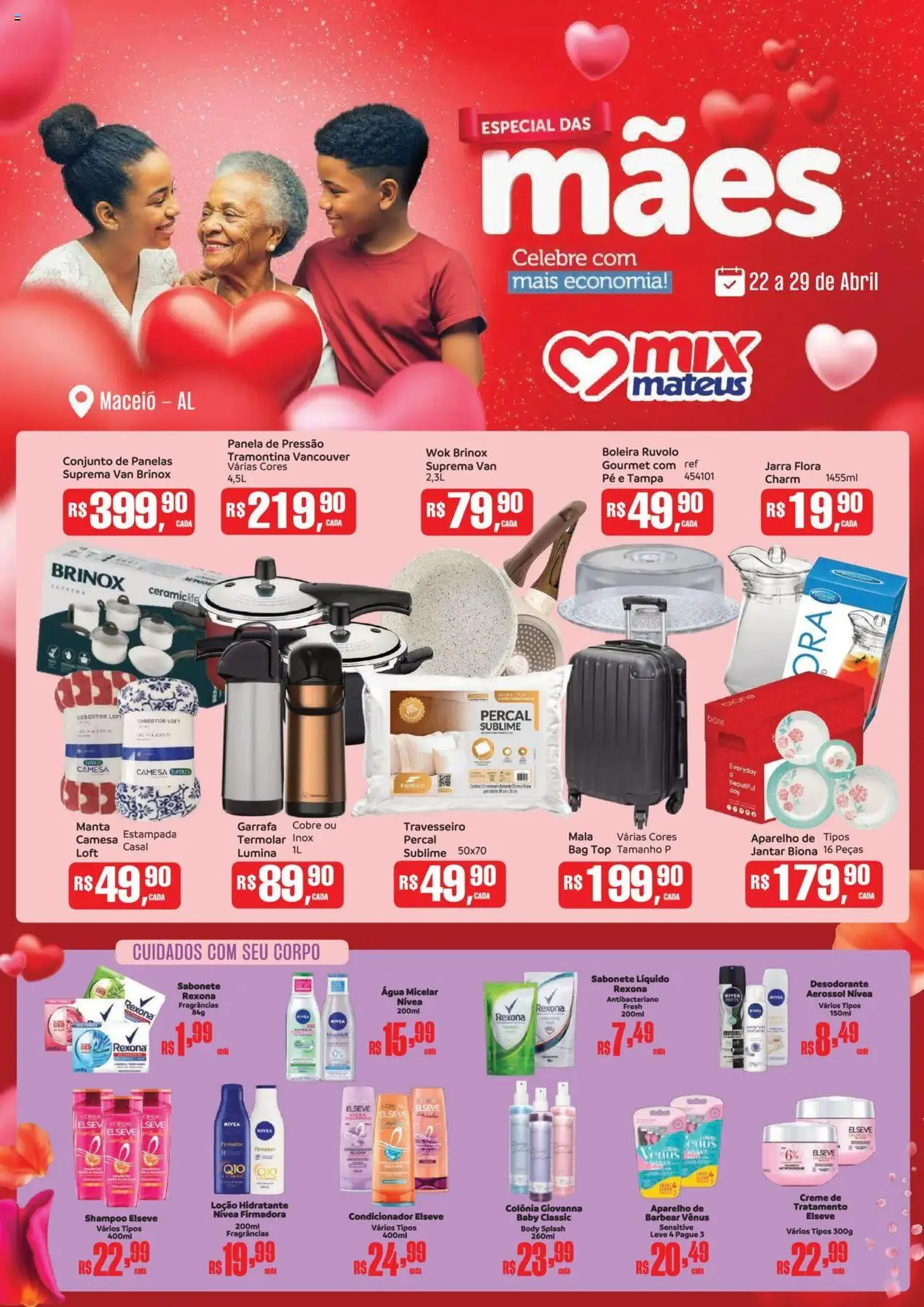 Encarte de Mateus - Ofertas Especial das Mães 22 de abril até 29 de abril 2025 - Pagina 1