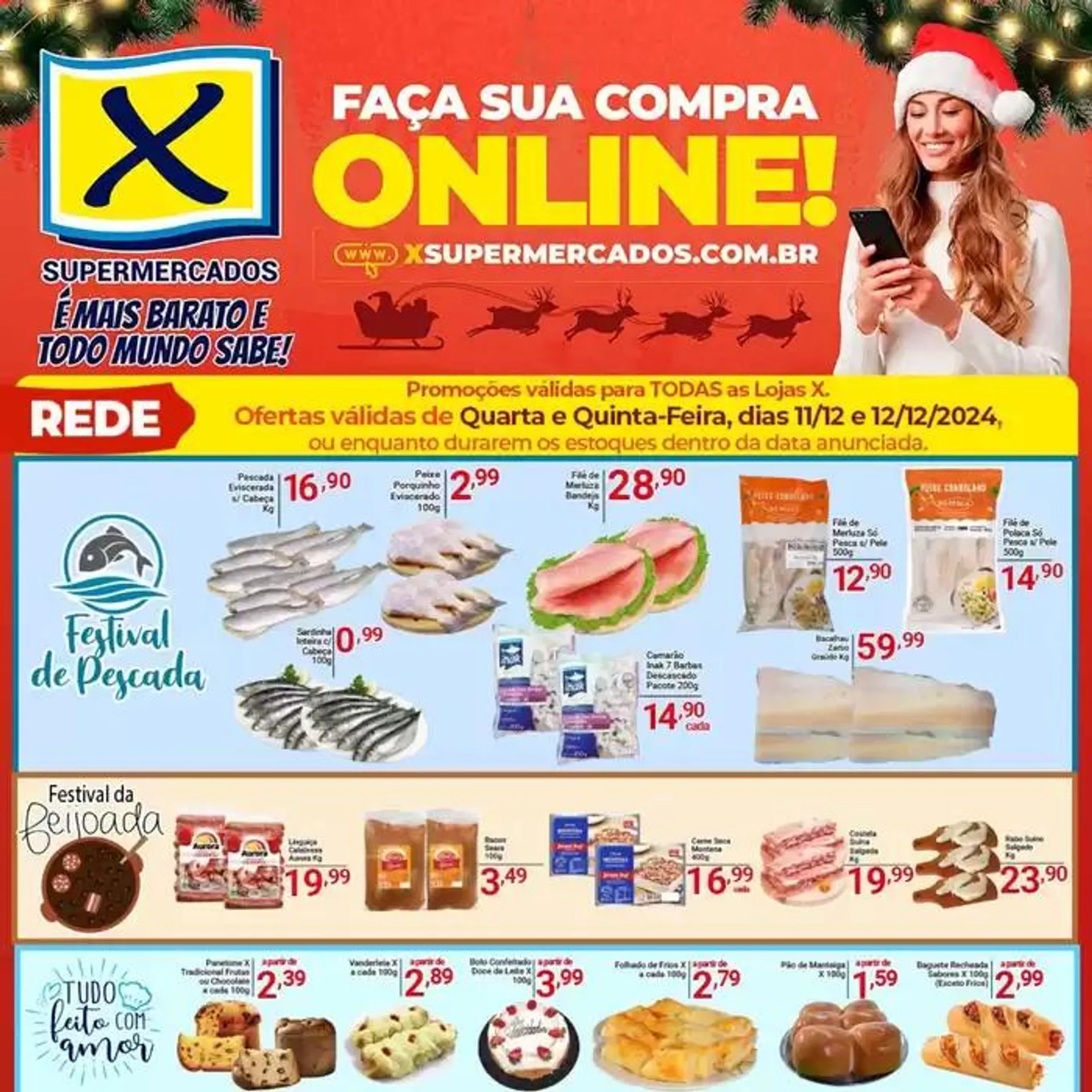 Encarte de Ofertas X Supermercados 12 de dezembro até 24 de dezembro 2024 - Pagina 5