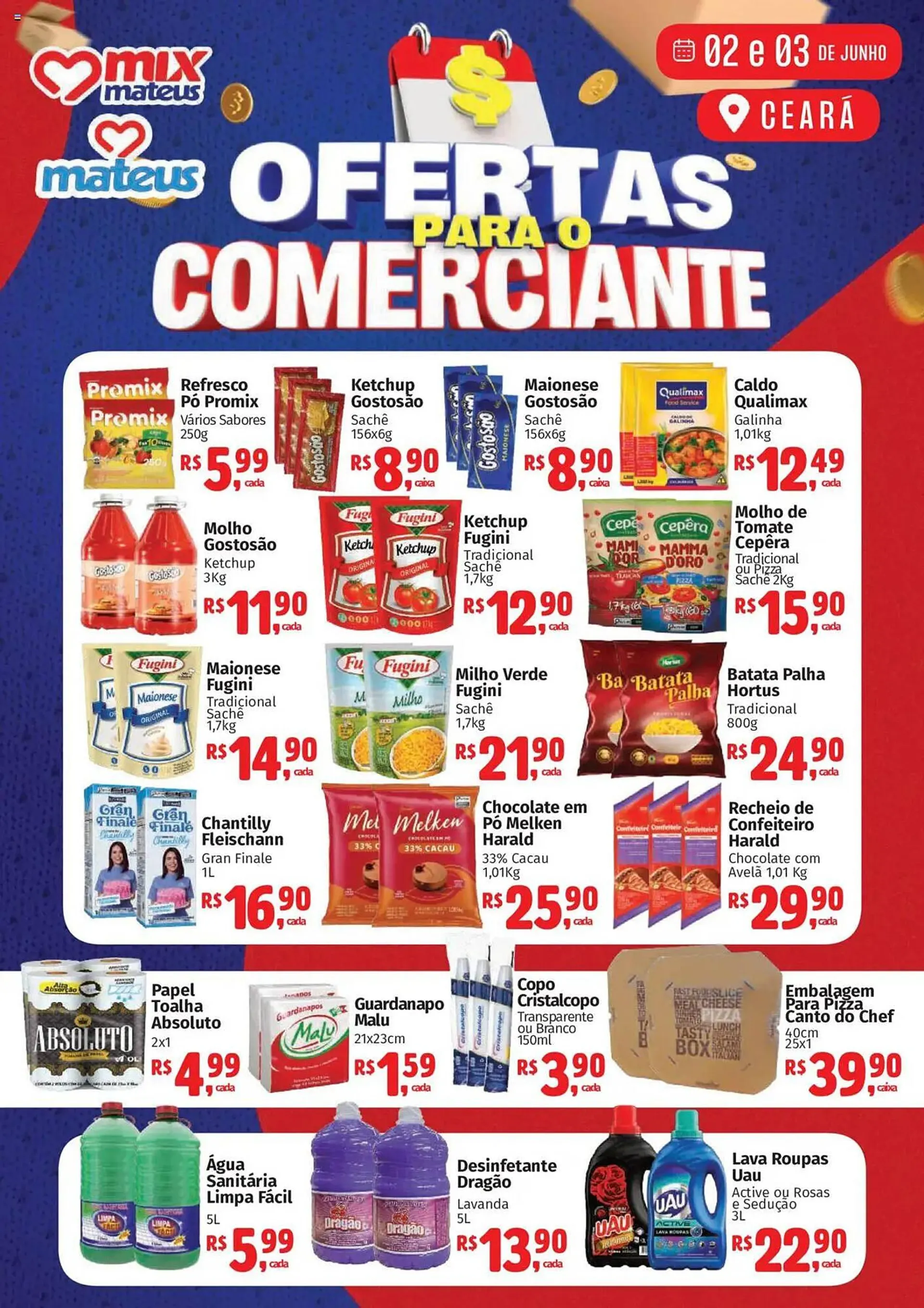 Encarte de Catálogo Supermercados Mateus 2 de junho até 4 de junho 2025 - Pagina 1