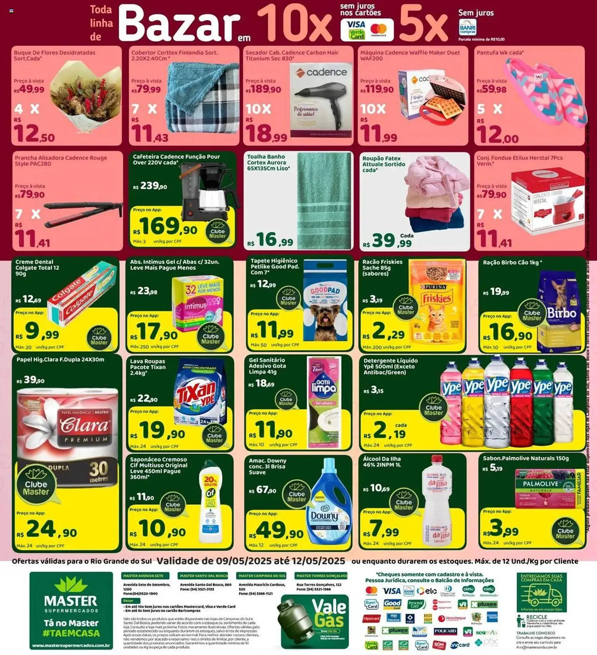 Encarte de Catálogo Master Supermercados 9 de maio até 13 de maio 2025 - Pagina 4