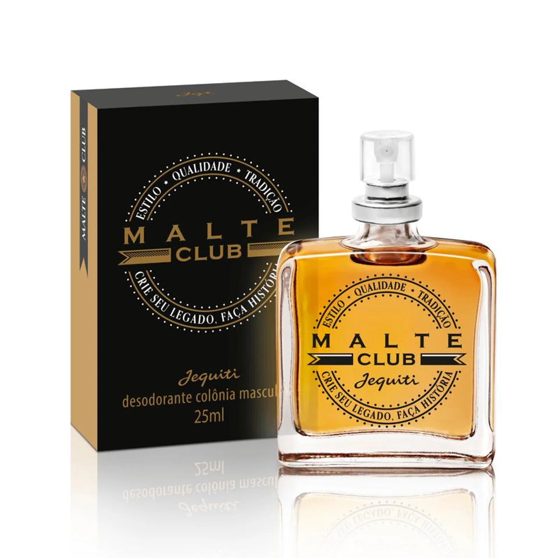 Desodorante Colônia Masculina Malte Club, 25ml