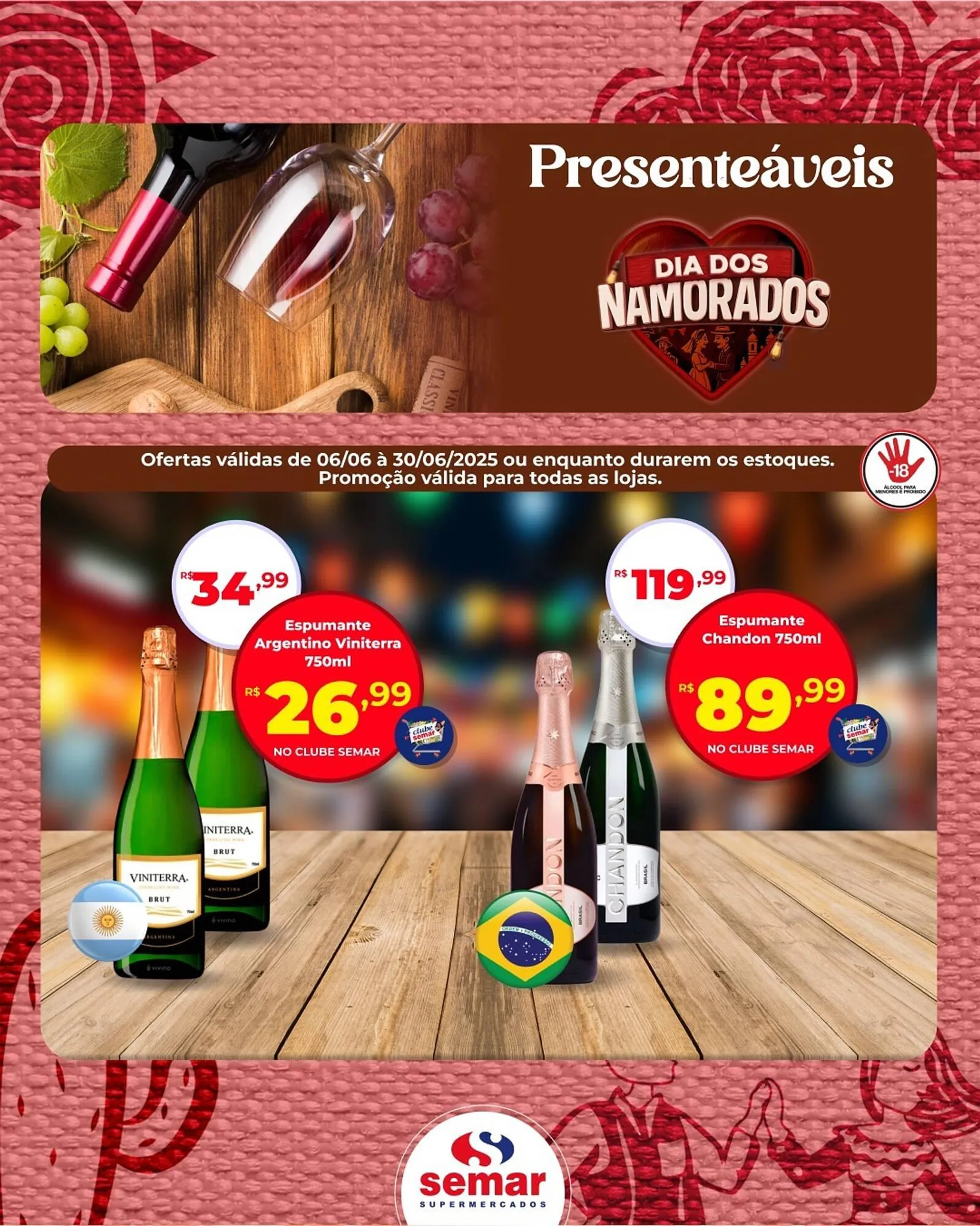 Encarte de Catálogo Semar Supermercado 9 de junho até 30 de junho 2025 - Pagina 2